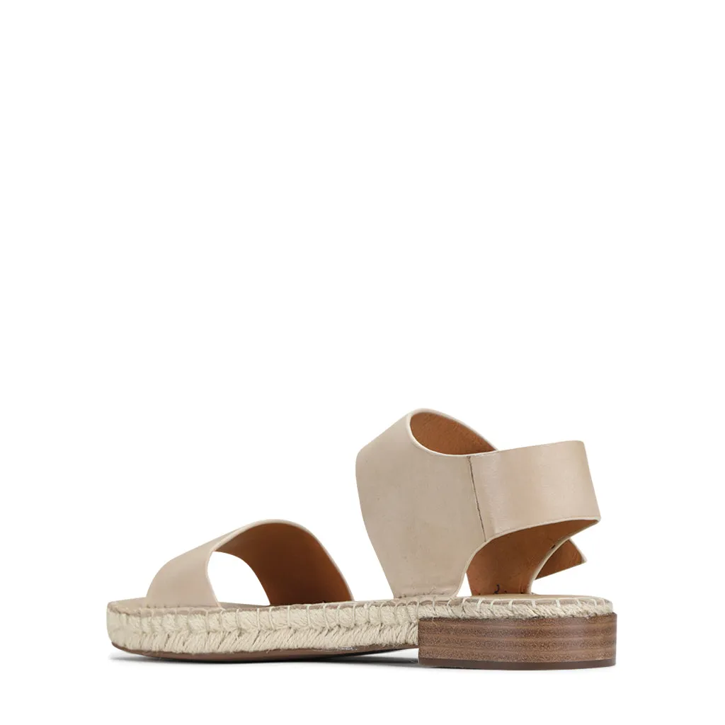 Espy Leather Espadrille Sandalen