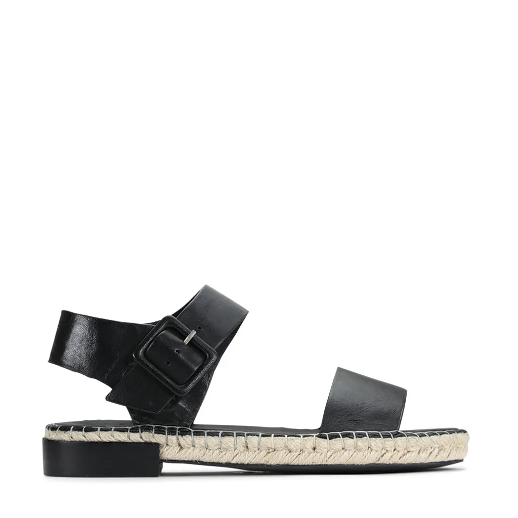 Espy Leather Espadrille Sandalen