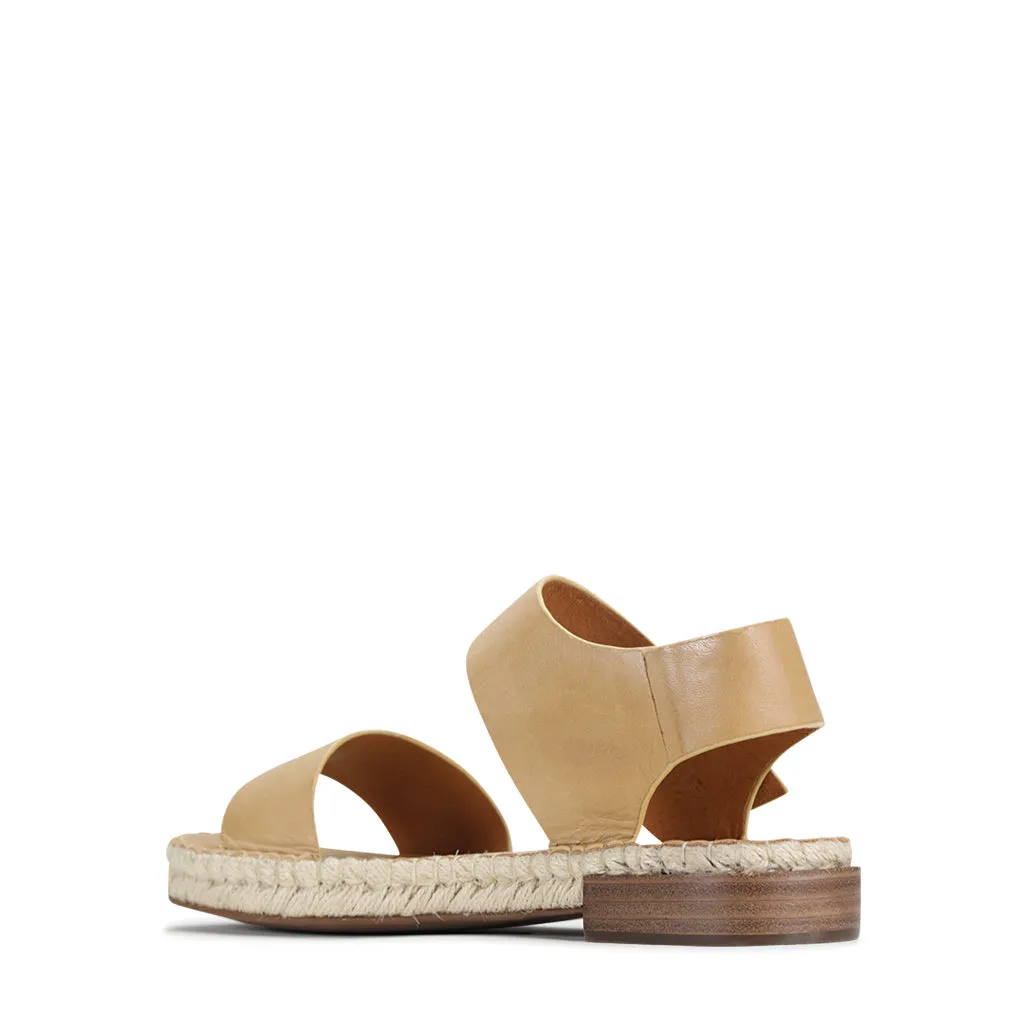 Espy Leather Espadrille Sandalen