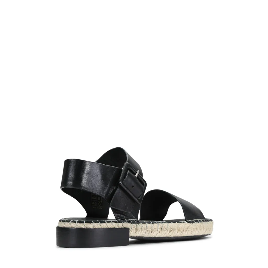 Espy Leather Espadrille Sandalen