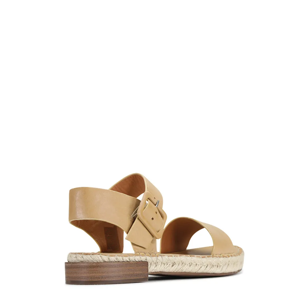 Espy Leather Espadrille Sandalen