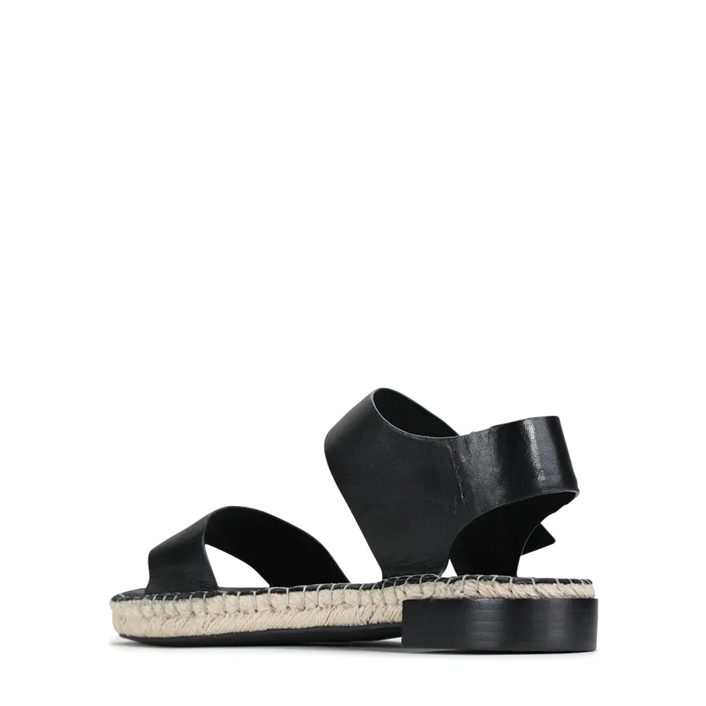 Espy Leather Espadrille Sandalen
