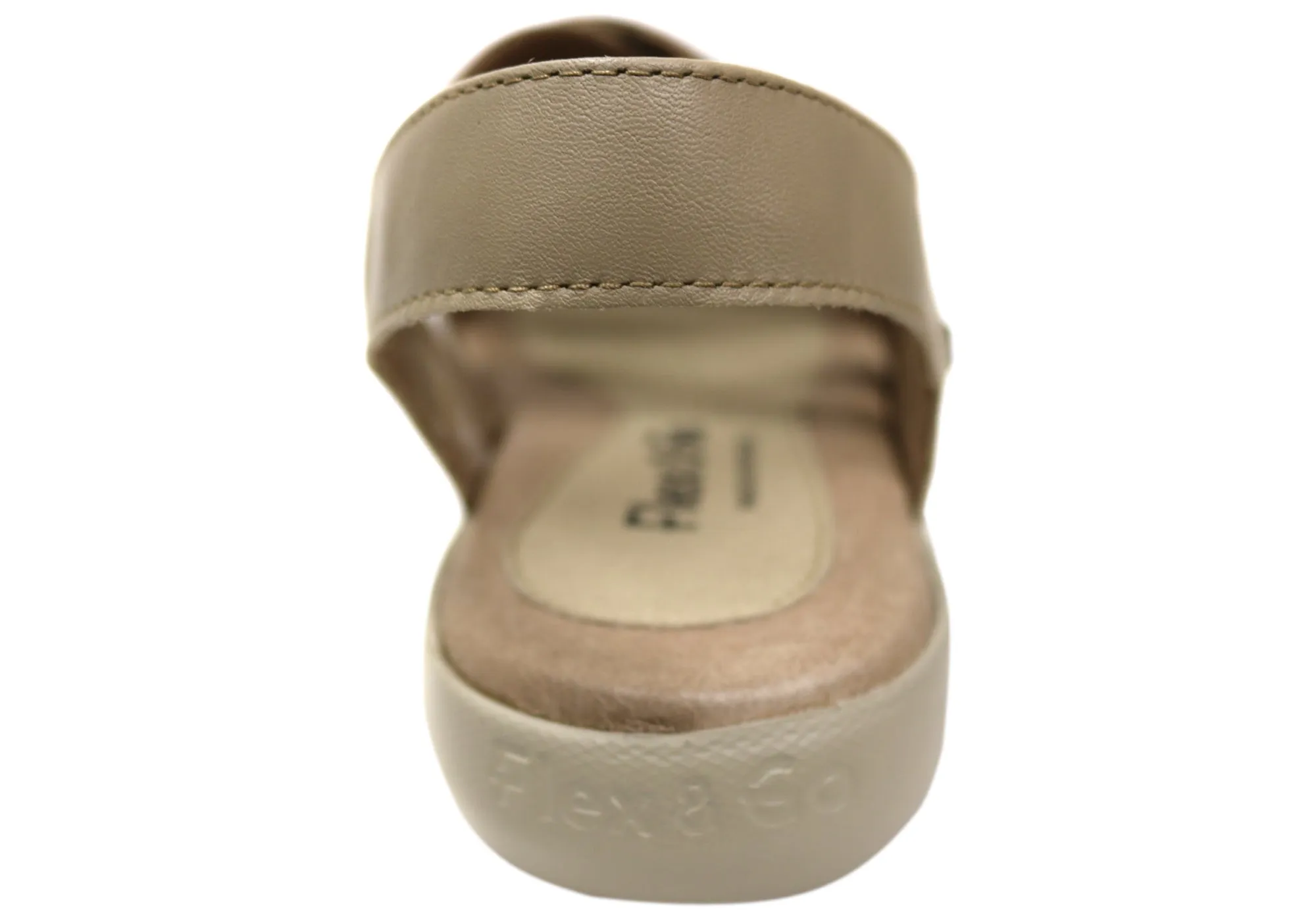 Flex & Go Dory Damen Komfort Ledersandalen Aus Portugal Flex & Go Schuhe