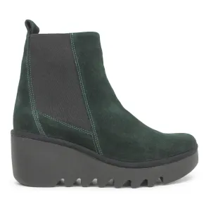 Fly London BAGU233FLY Öl-Wildleder Chelsea-Stiefel für Damen