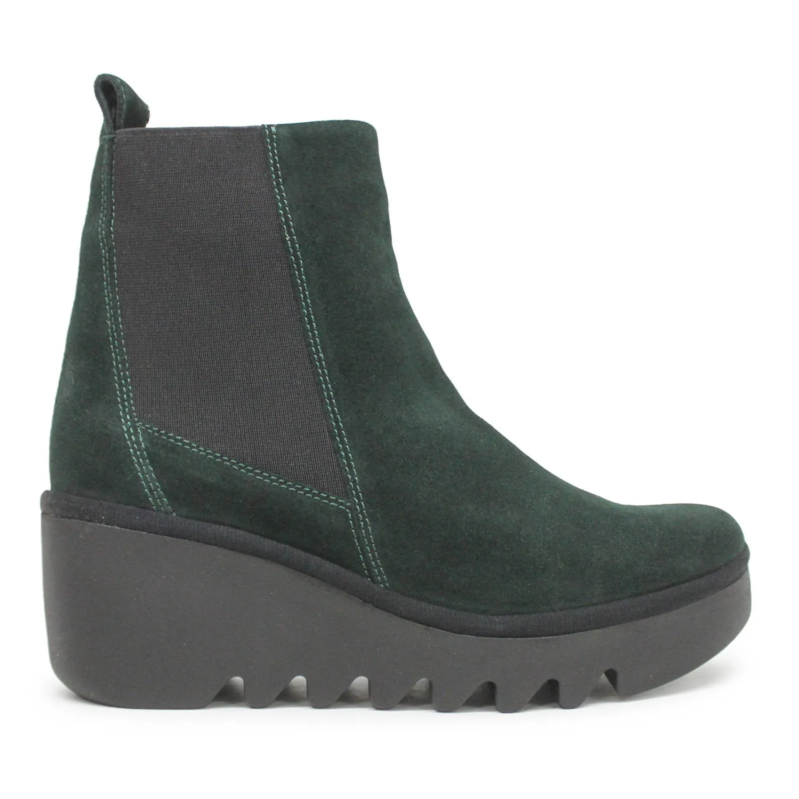 Fly London BAGU233FLY Öl-Wildleder Chelsea-Stiefel für Damen