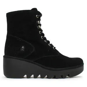 Fly London BIRR534FLY Öl-Wildleder Damen Knöchelstiefel