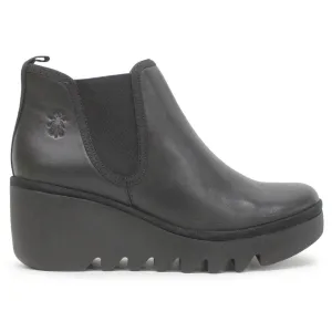 Fly London BYNE349FLY Dublin Leder Chelsea-Stiefel für Damen