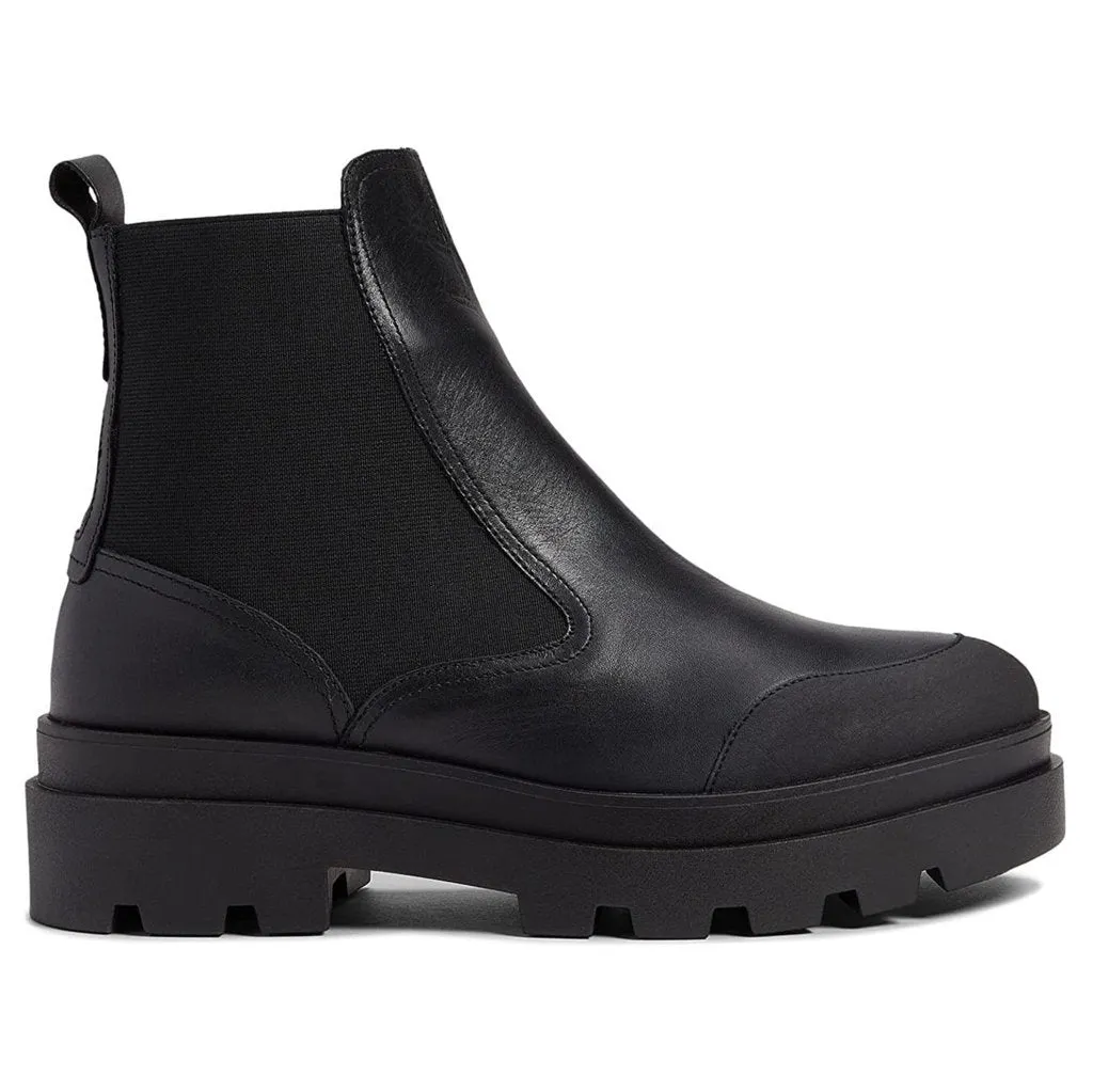 Fly London Jeba879Fly Leder Chelsea-Stiefel für Damen