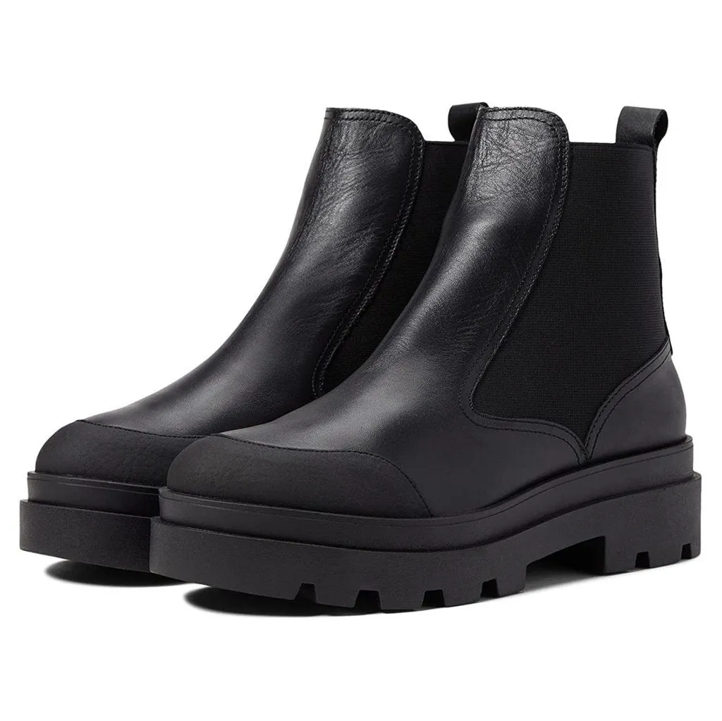 Fly London Jeba879Fly Leder Chelsea-Stiefel für Damen