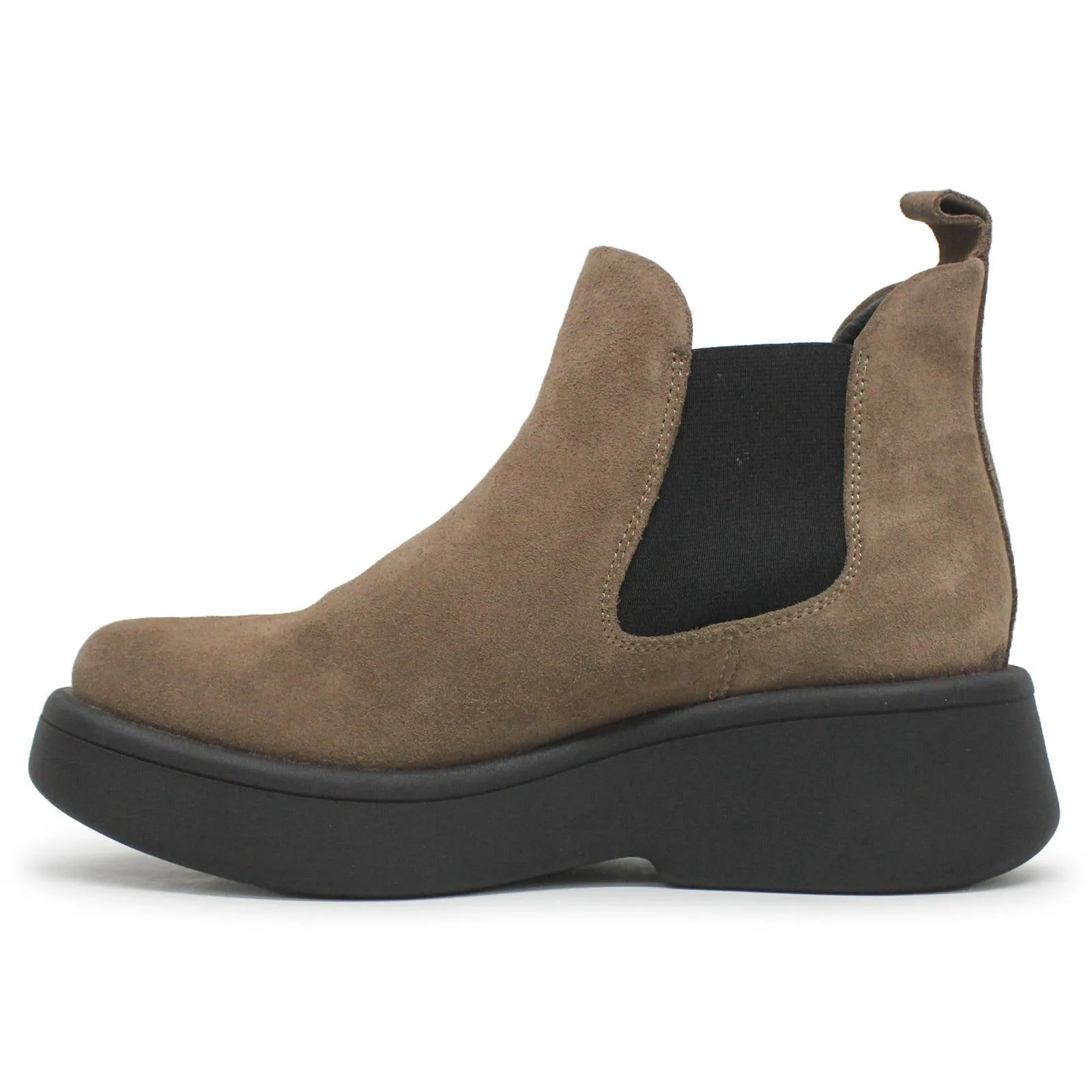 Fly London MULK159FLY Öl-Wildleder Chelsea-Stiefel für Damen