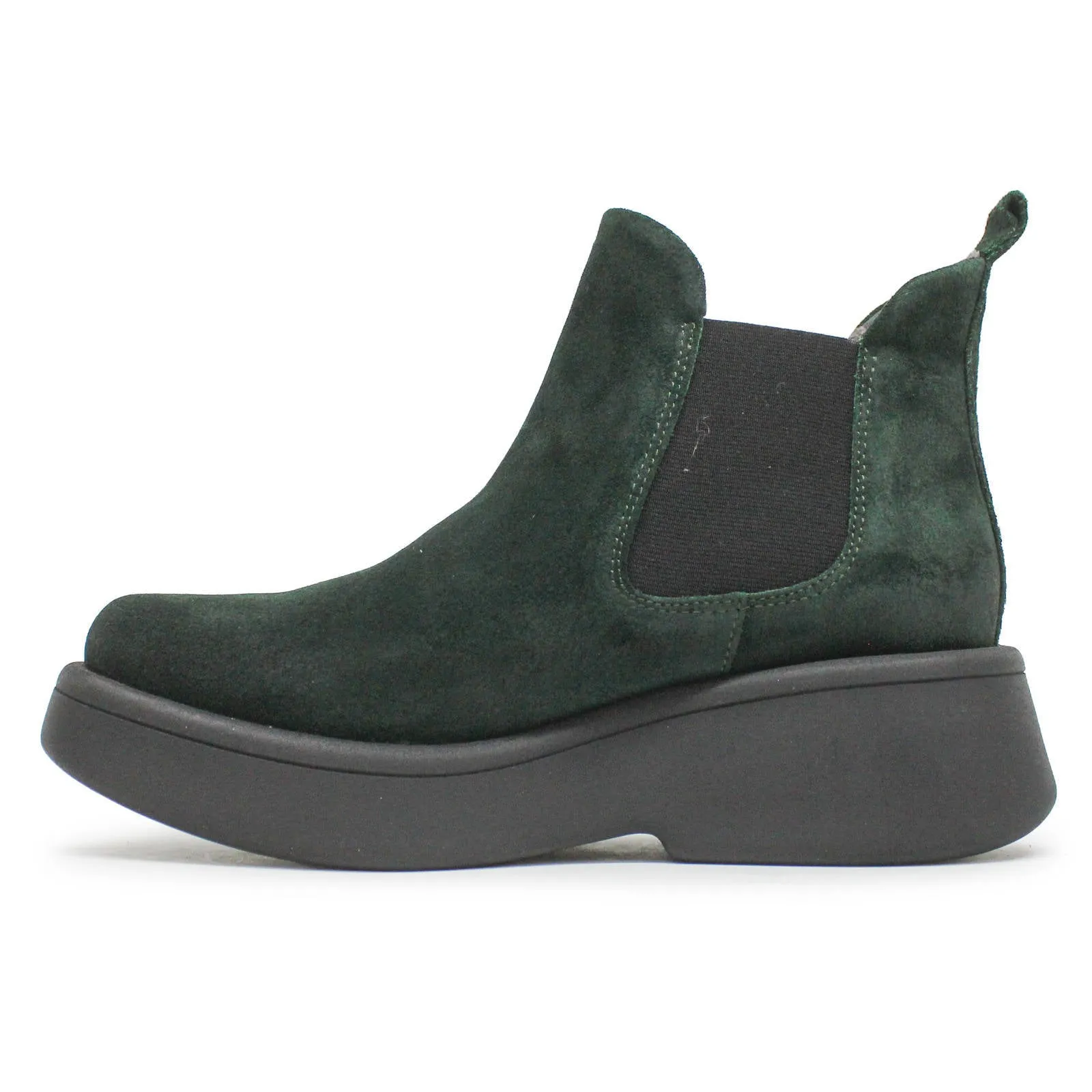 Fly London MULK159FLY Öl-Wildleder Chelsea-Stiefel für Damen