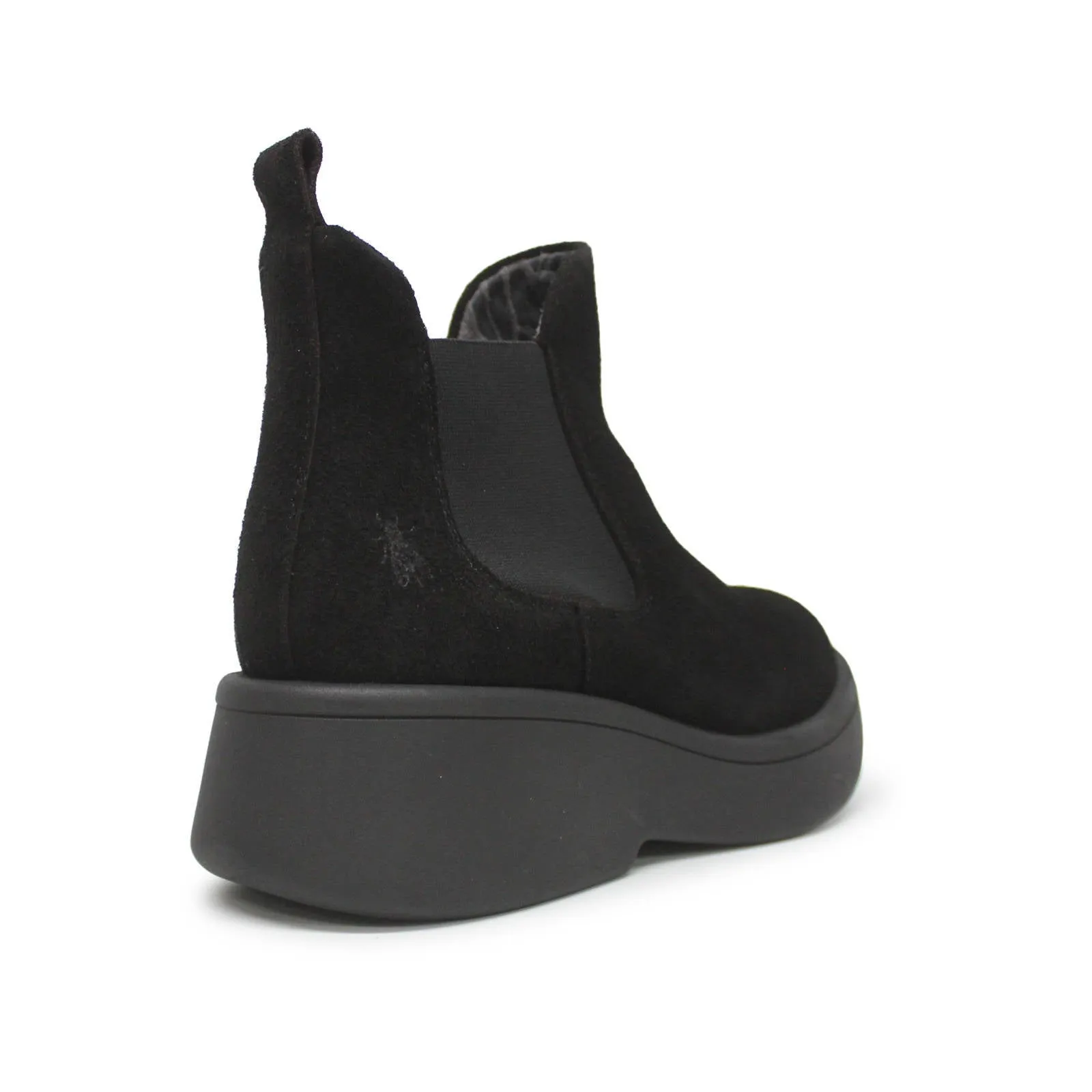 Fly London MULK159FLY Öl-Wildleder Chelsea-Stiefel für Damen