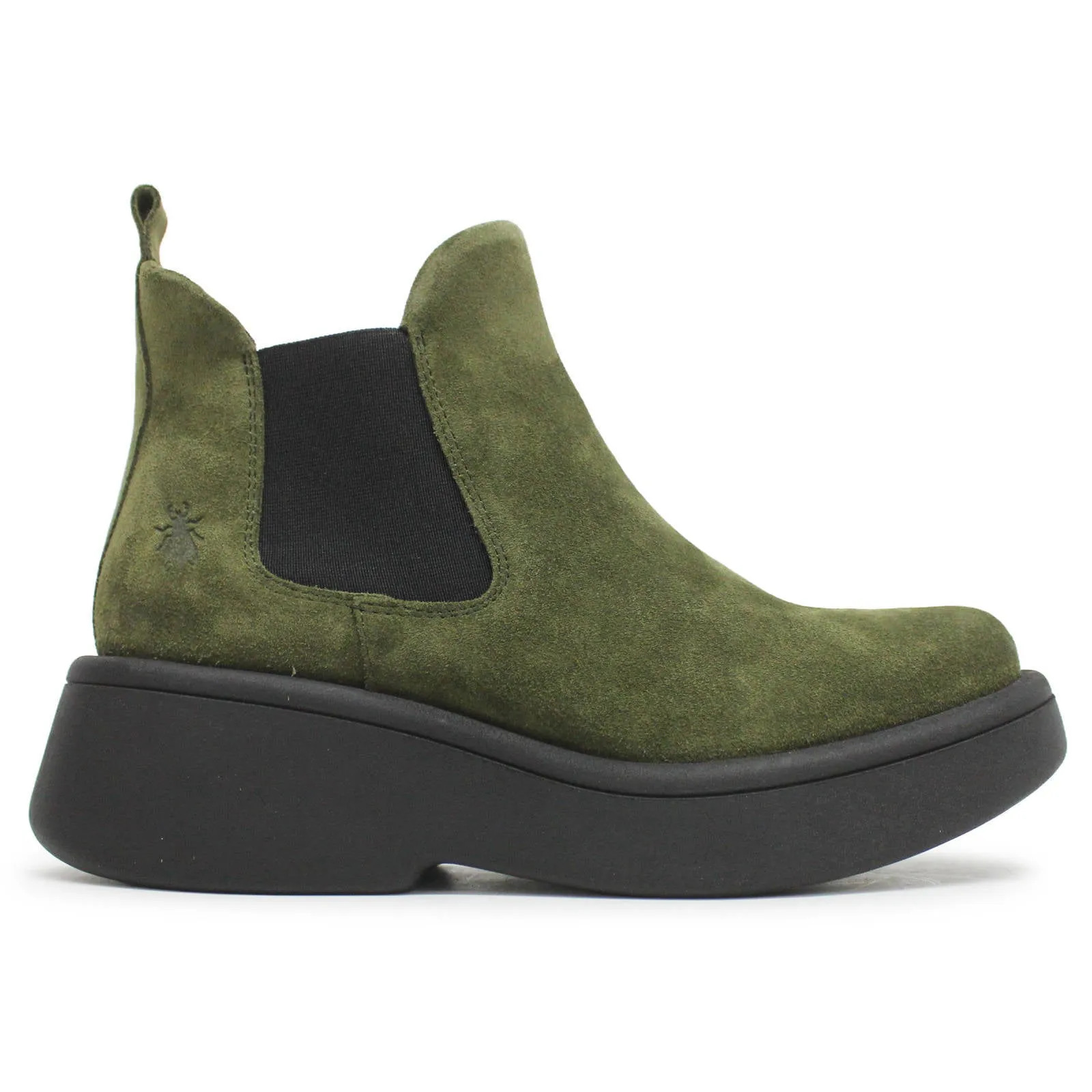 Fly London MULK159FLY Öl-Wildleder Chelsea-Stiefel für Damen