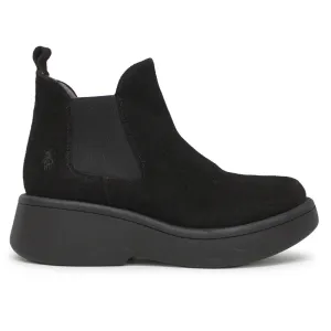 Fly London MULK159FLY Öl-Wildleder Chelsea-Stiefel für Damen