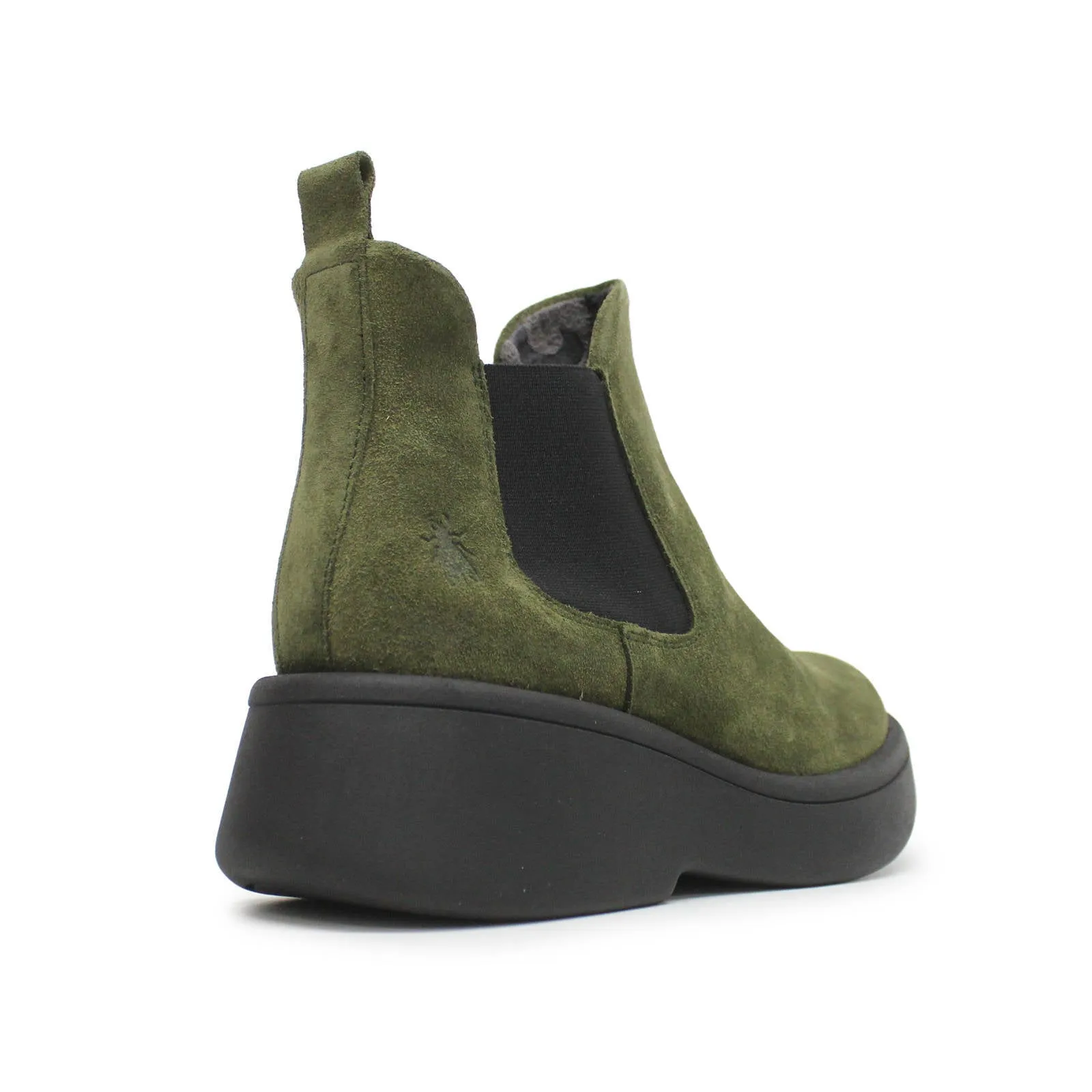 Fly London MULK159FLY Öl-Wildleder Chelsea-Stiefel für Damen