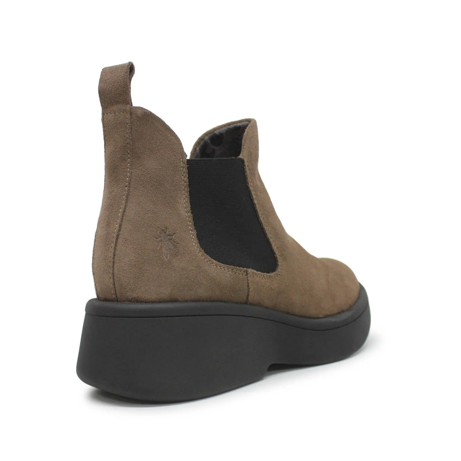 Fly London MULK159FLY Öl-Wildleder Chelsea-Stiefel für Damen