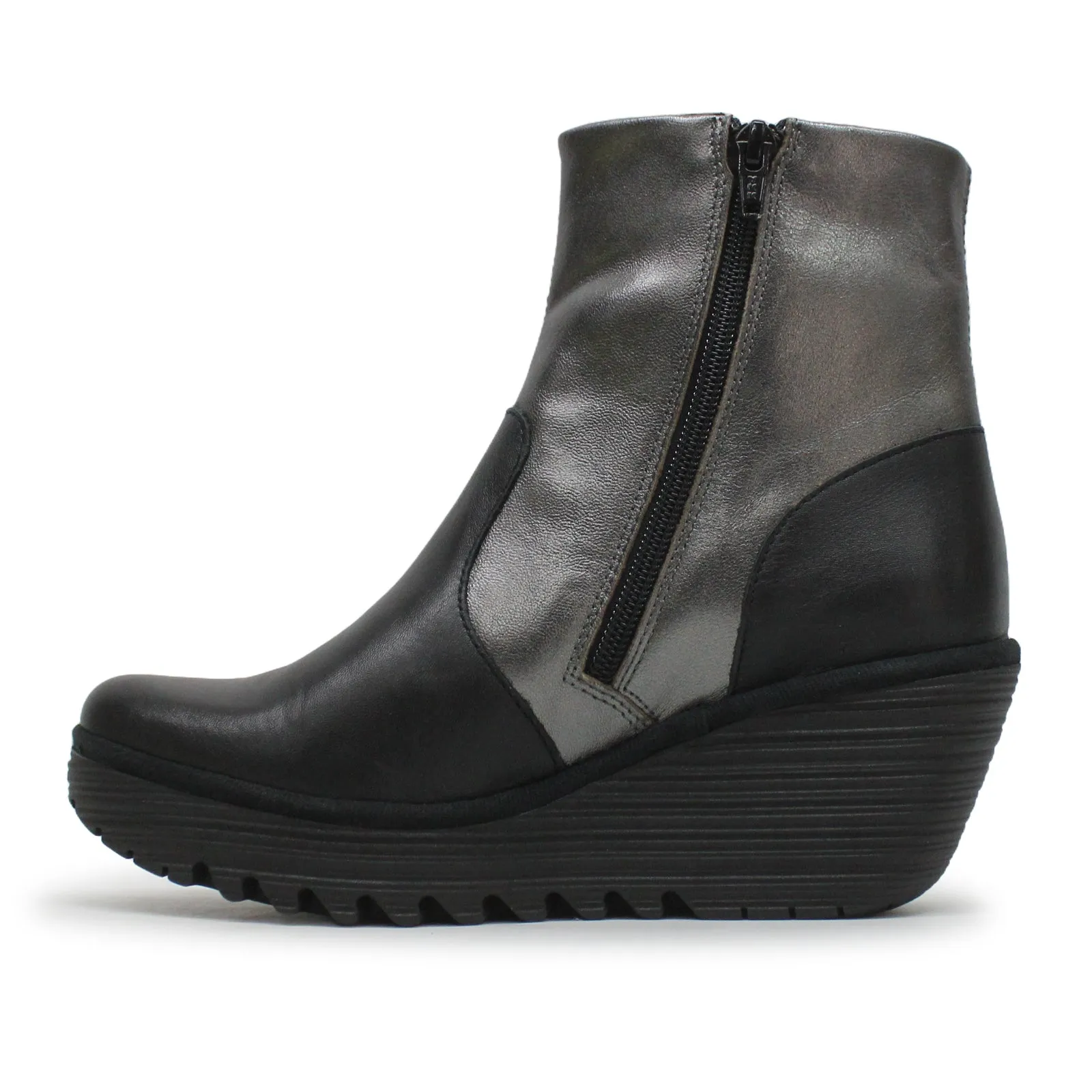 Fly London YUXI506FLY Dublin Idra Leder Stiefeletten für Damen