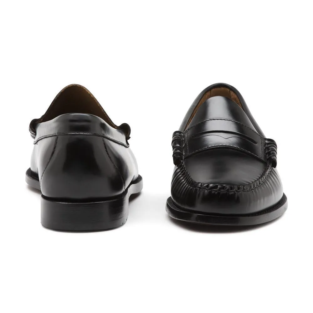 G.H. Bass Herren Larson Weejuns Schwarz Leder