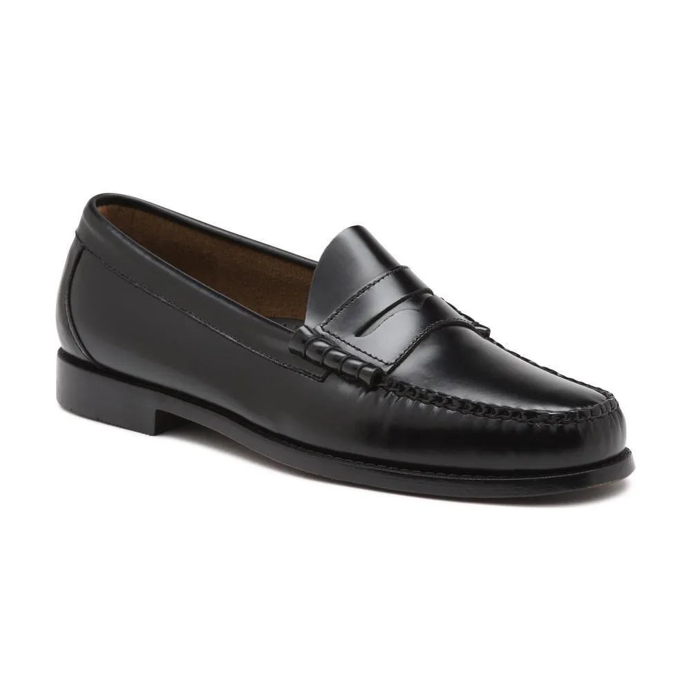 G.H. Bass Herren Larson Weejuns Schwarz Leder