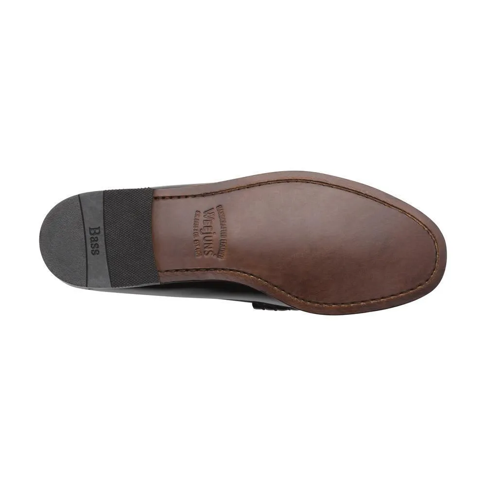 G.H. Bass Herren Larson Weejuns Schwarz Leder