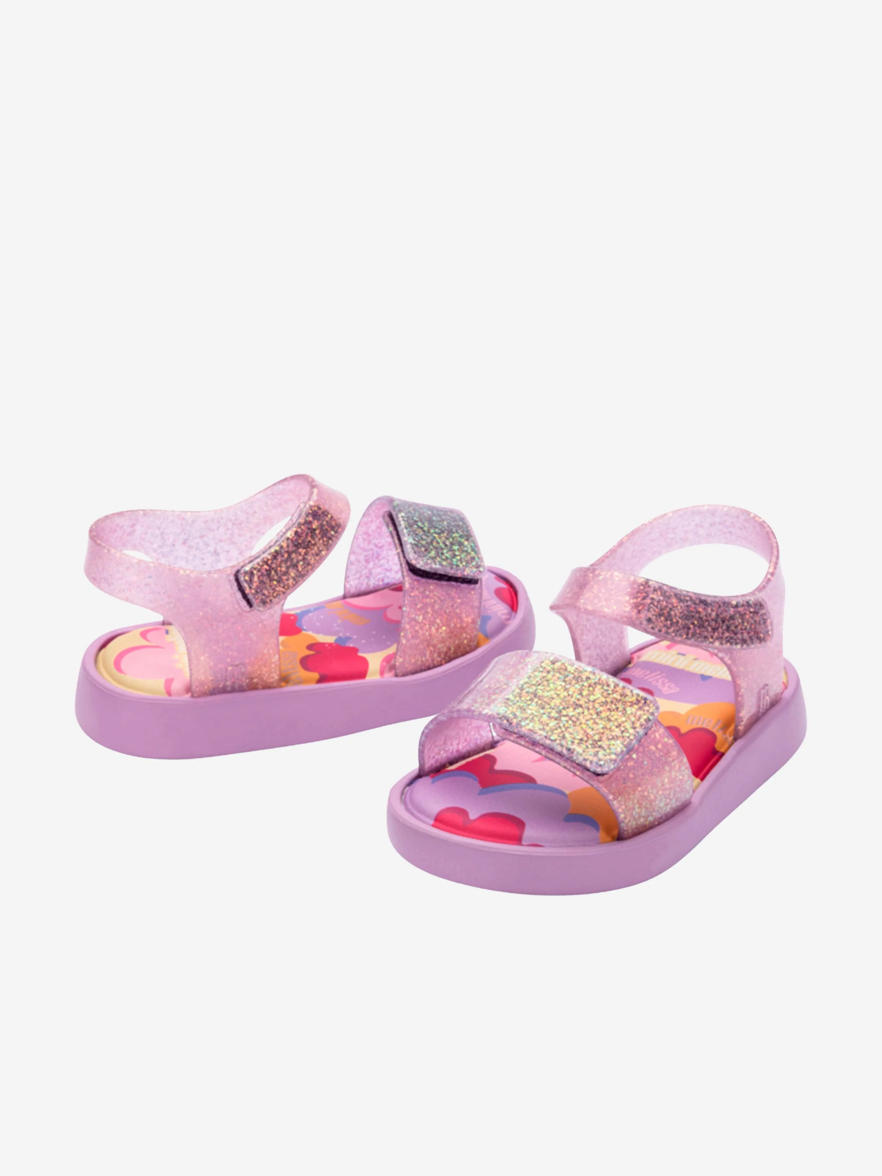 Mädchen Jump Print Sandalen in Lila