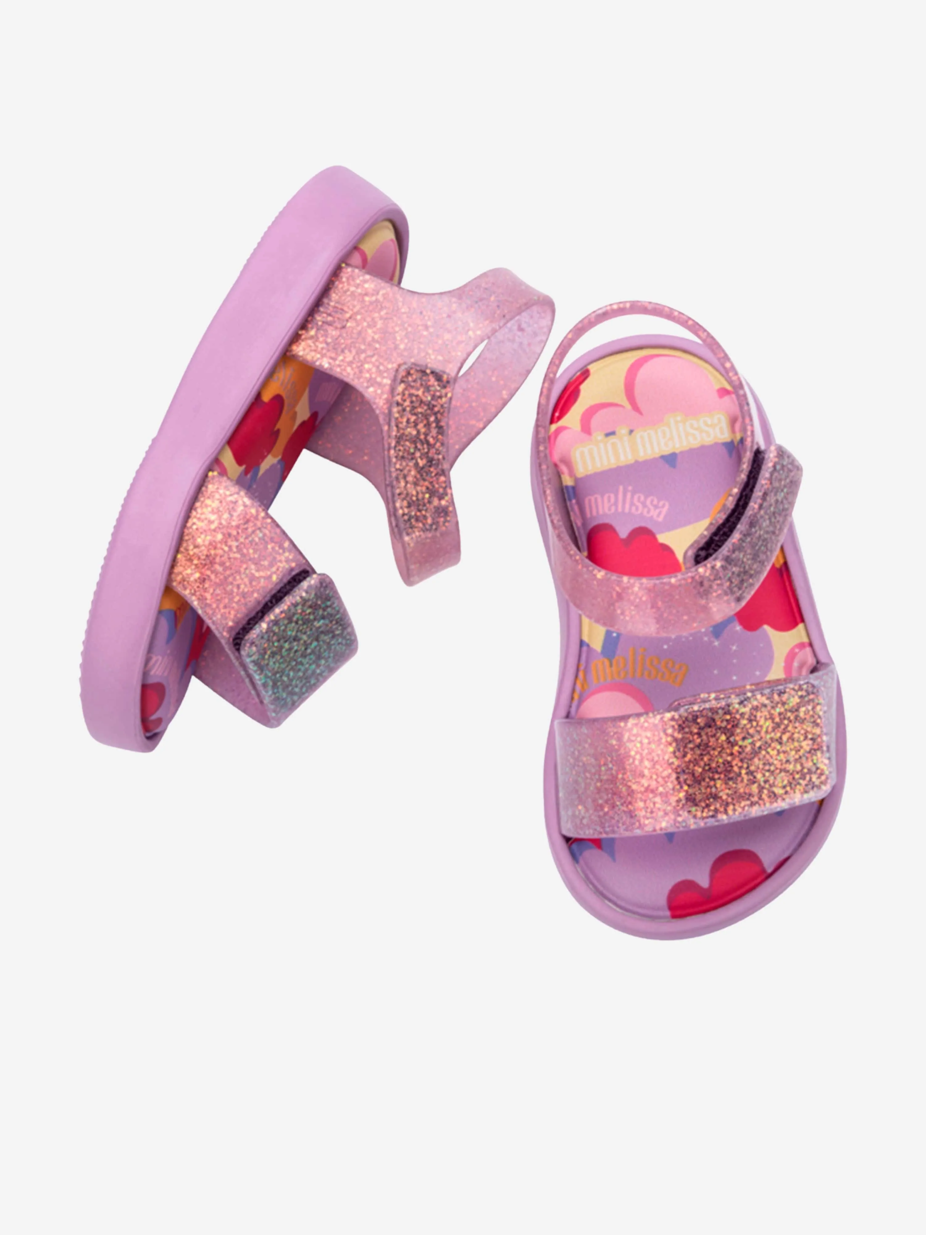 Mädchen Jump Print Sandalen in Lila