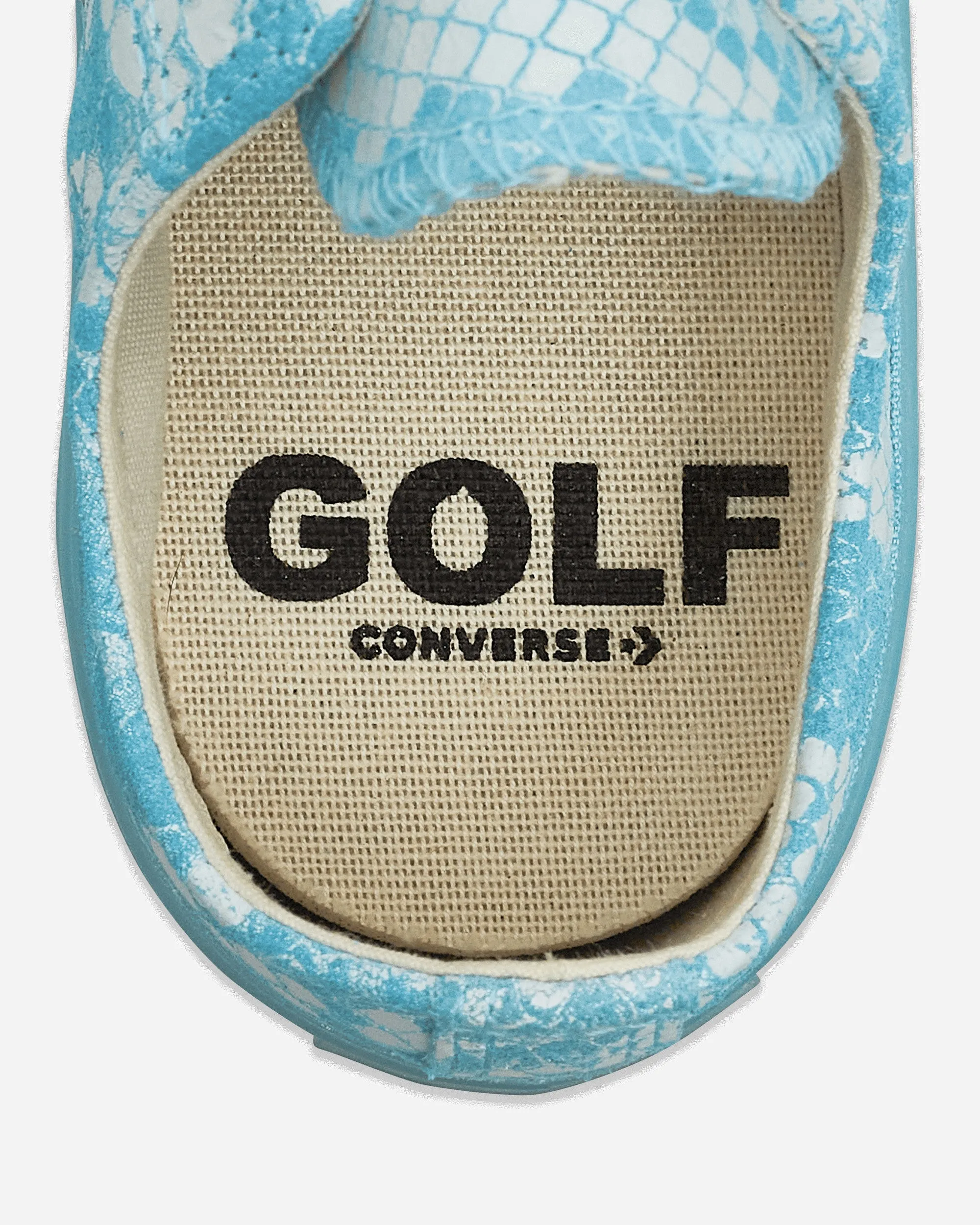 GOLF WANG Chuck 70 Python Sneakers Blau
