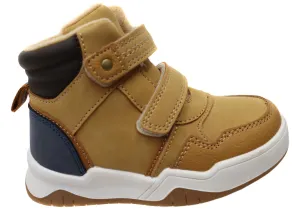 Grosby Alfie Jungen Bequeme Stiefel Mit Verstellbaren Riemchen Grosby Schuhe