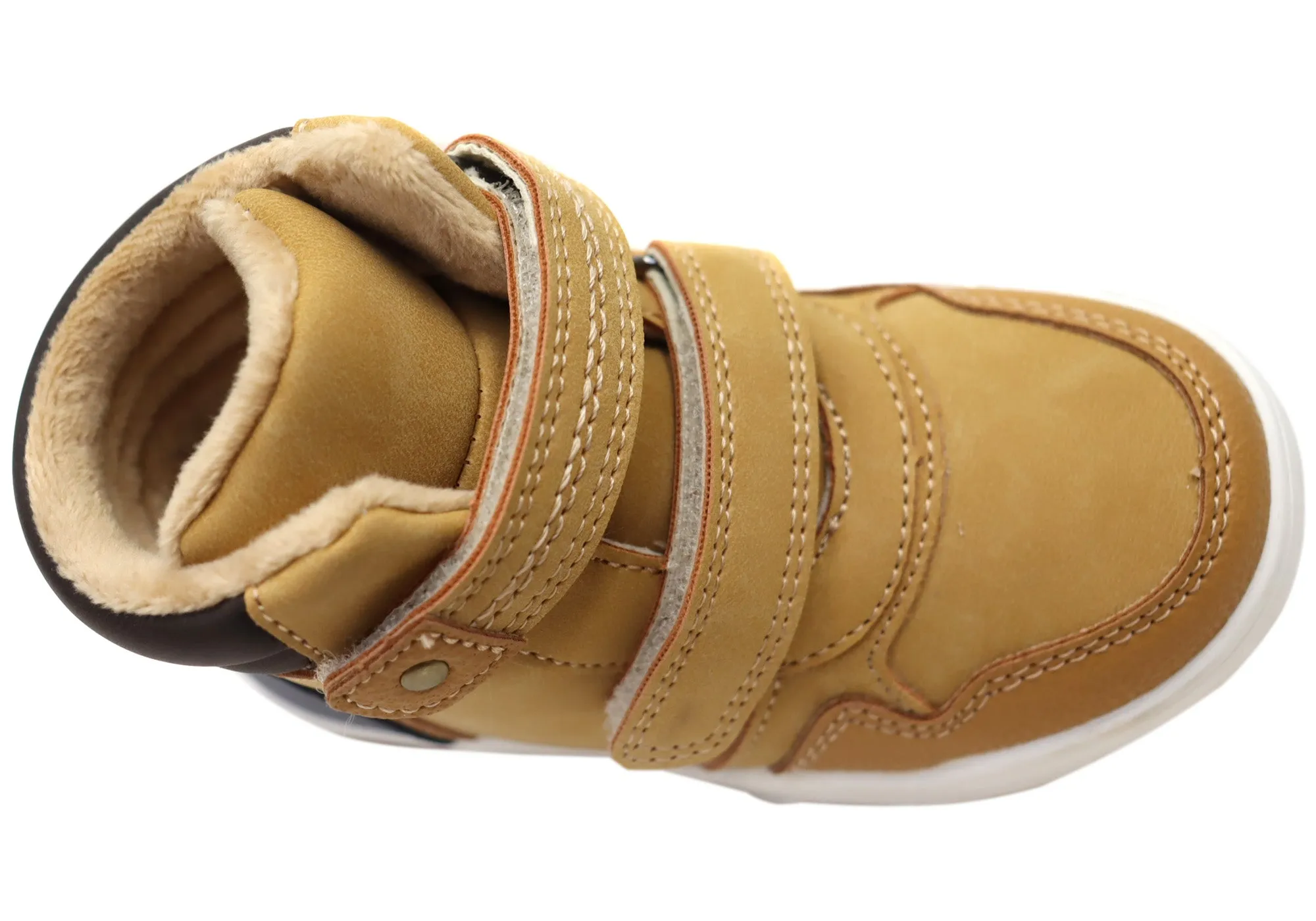 Grosby Alfie Jungen Bequeme Stiefel Mit Verstellbaren Riemchen Grosby Schuhe