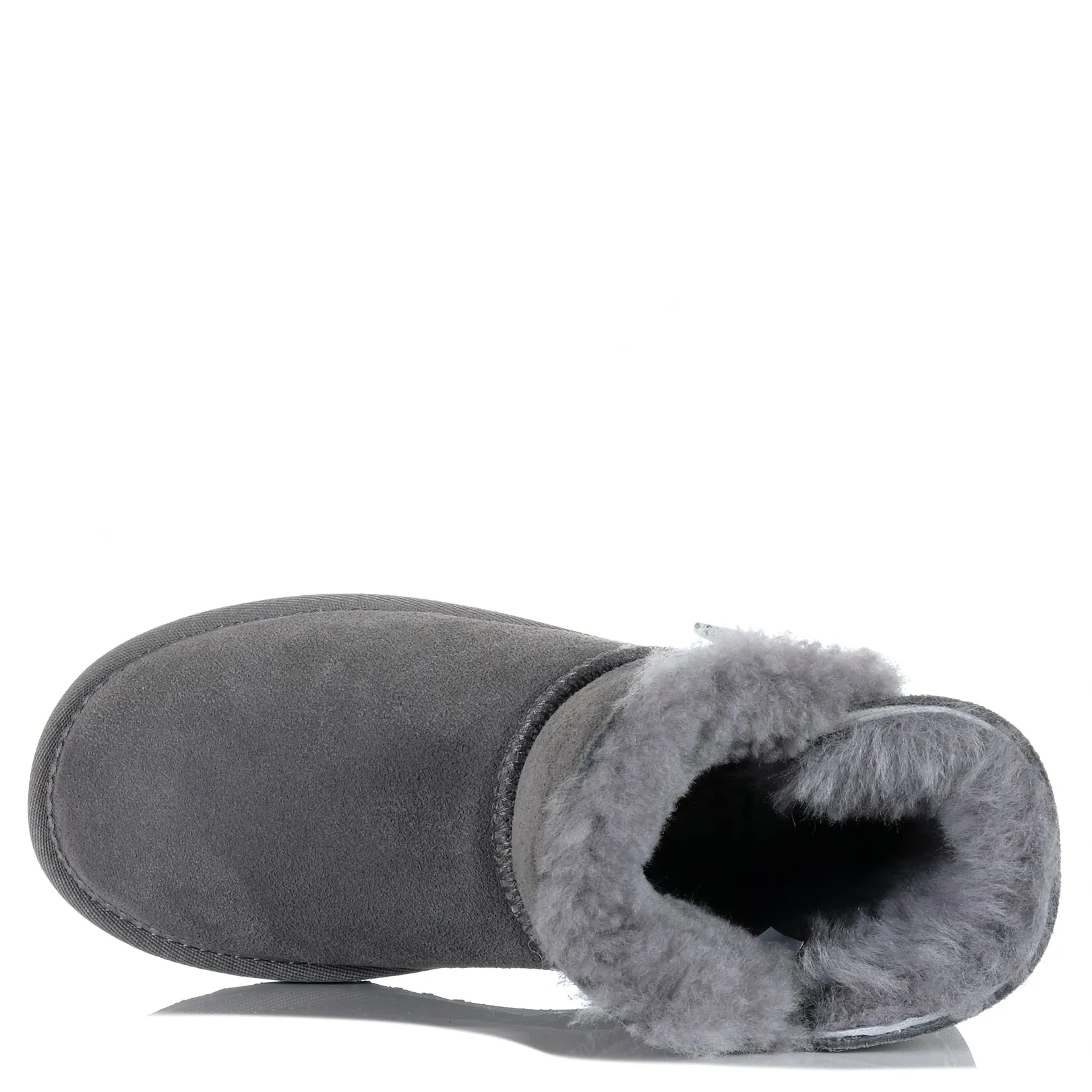Grosby Button Ugg Dunkelgrau