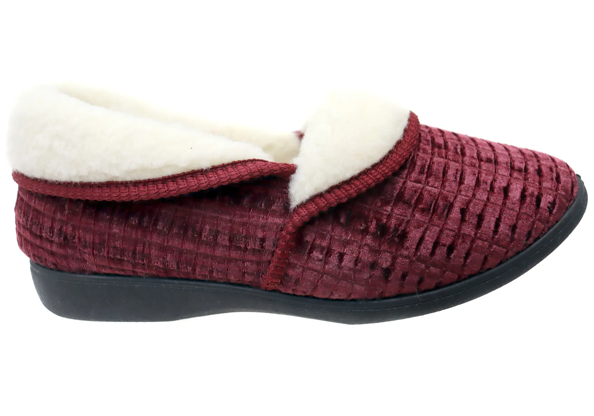 Grosby Camille Damen Bequeme Hausschuhe Grosby Schuhe