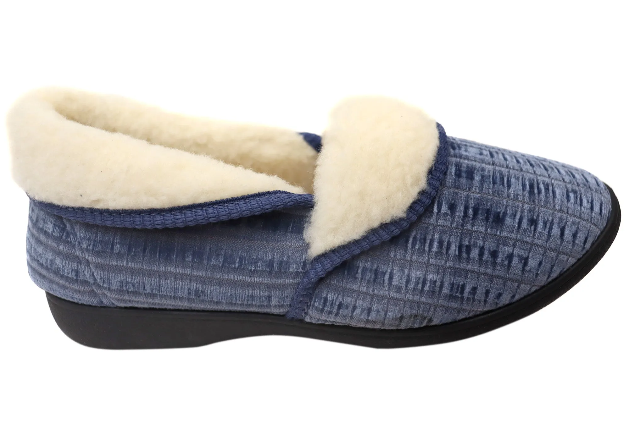 Grosby Camille Damen Bequeme Hausschuhe Grosby Schuhe