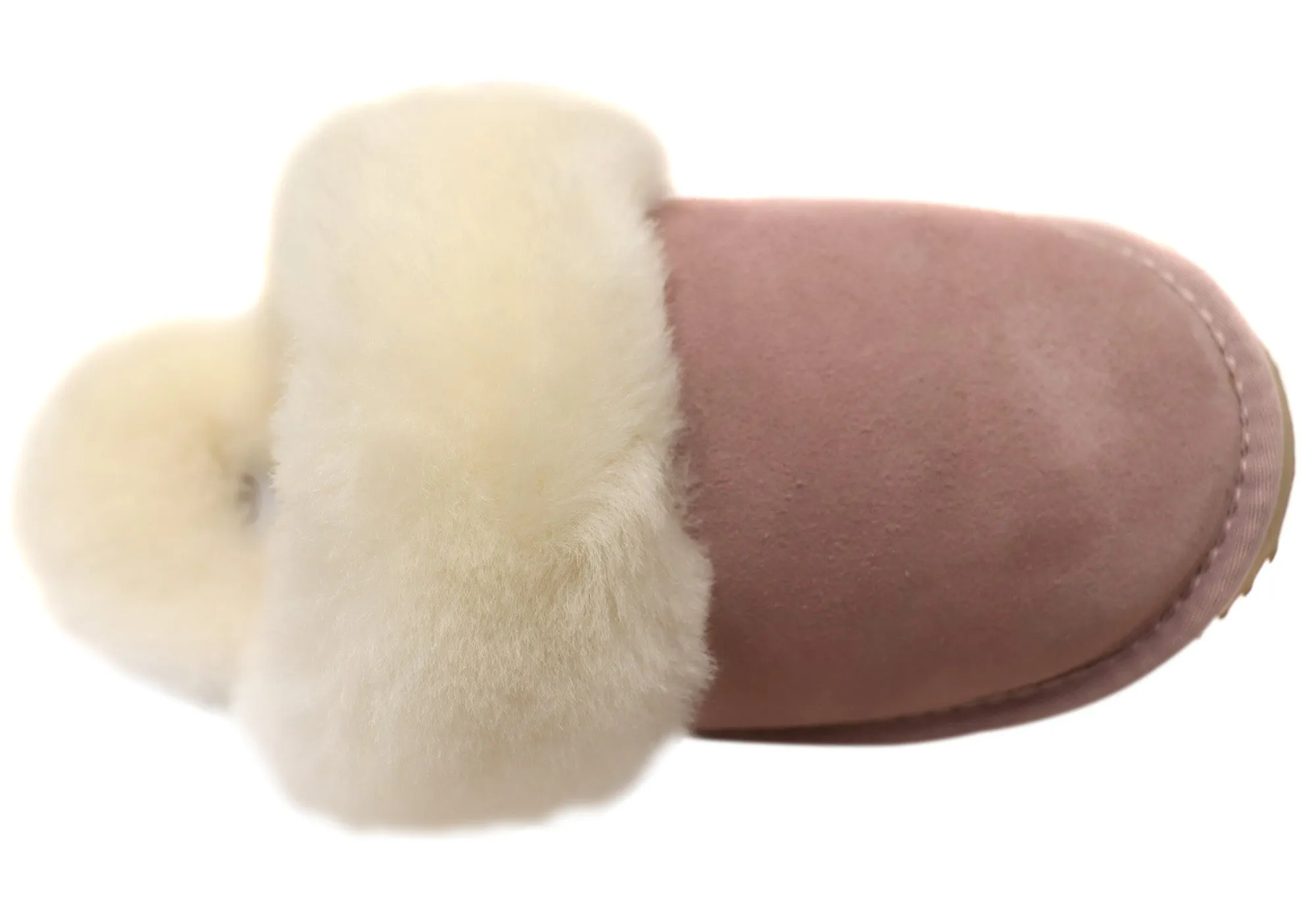 Grosby Denni Ugg Damen Bequeme Pantoffeln mit offener Ferse Grosby Schuhe
