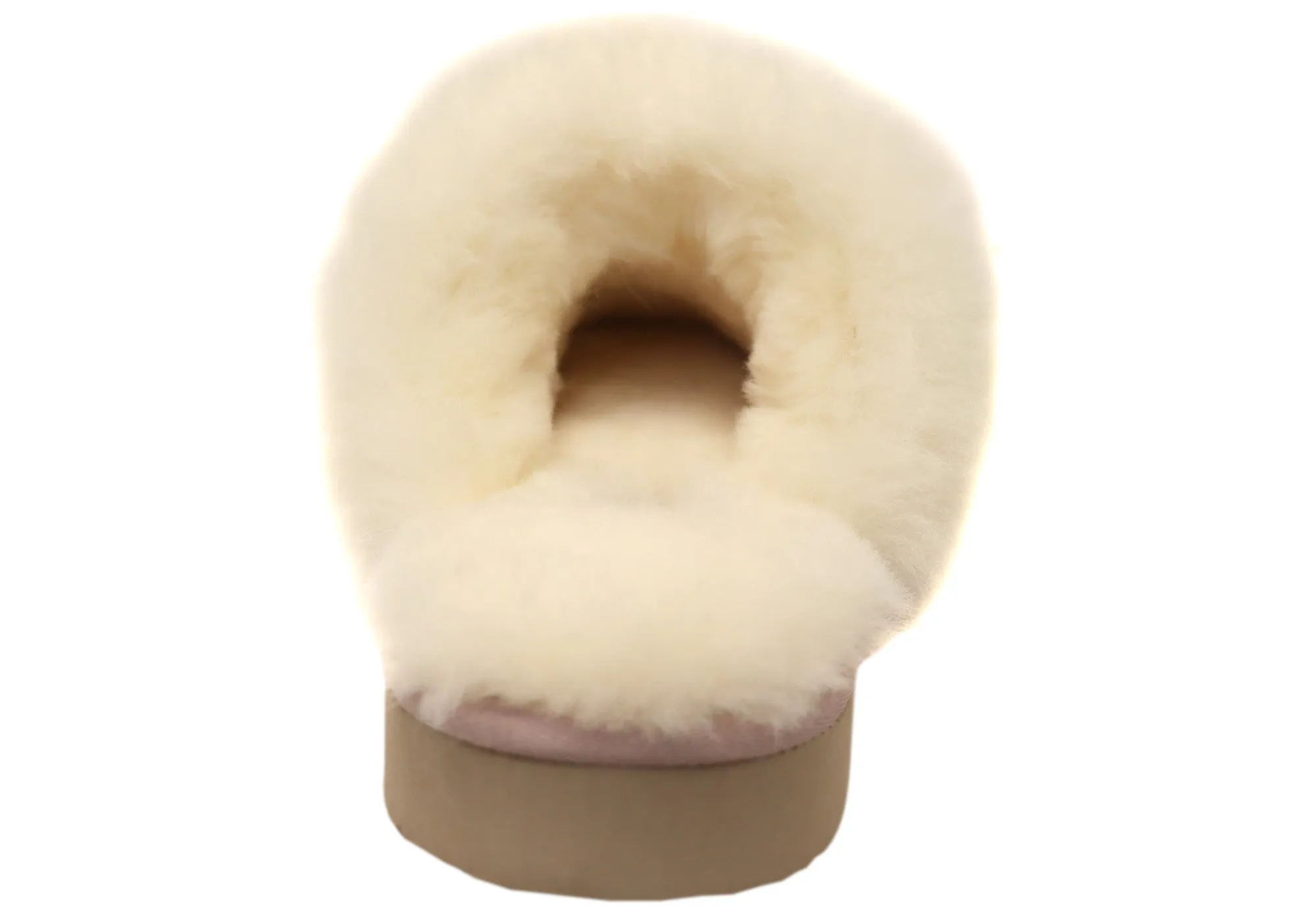 Grosby Denni Ugg Damen Bequeme Pantoffeln mit offener Ferse Grosby Schuhe