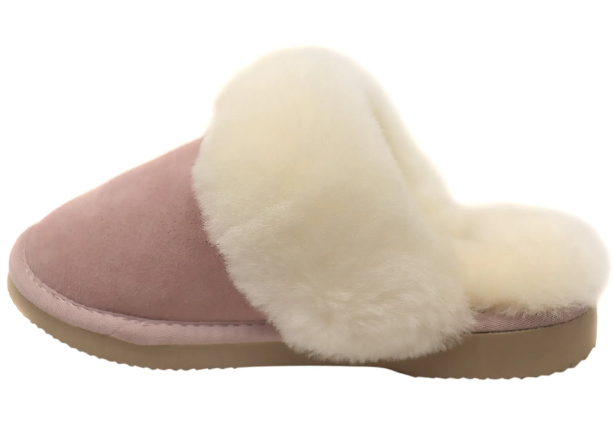 Grosby Denni Ugg Damen Bequeme Pantoffeln mit offener Ferse Grosby Schuhe