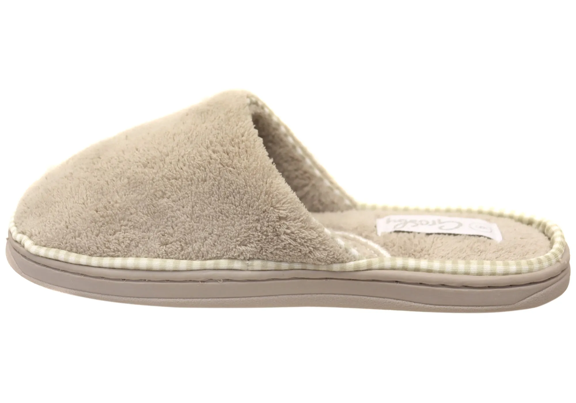 Grosby Unsichtbare Schlaufe Damen Bequeme Pantoffeln mit offenem Rücken Grosby Schuhe