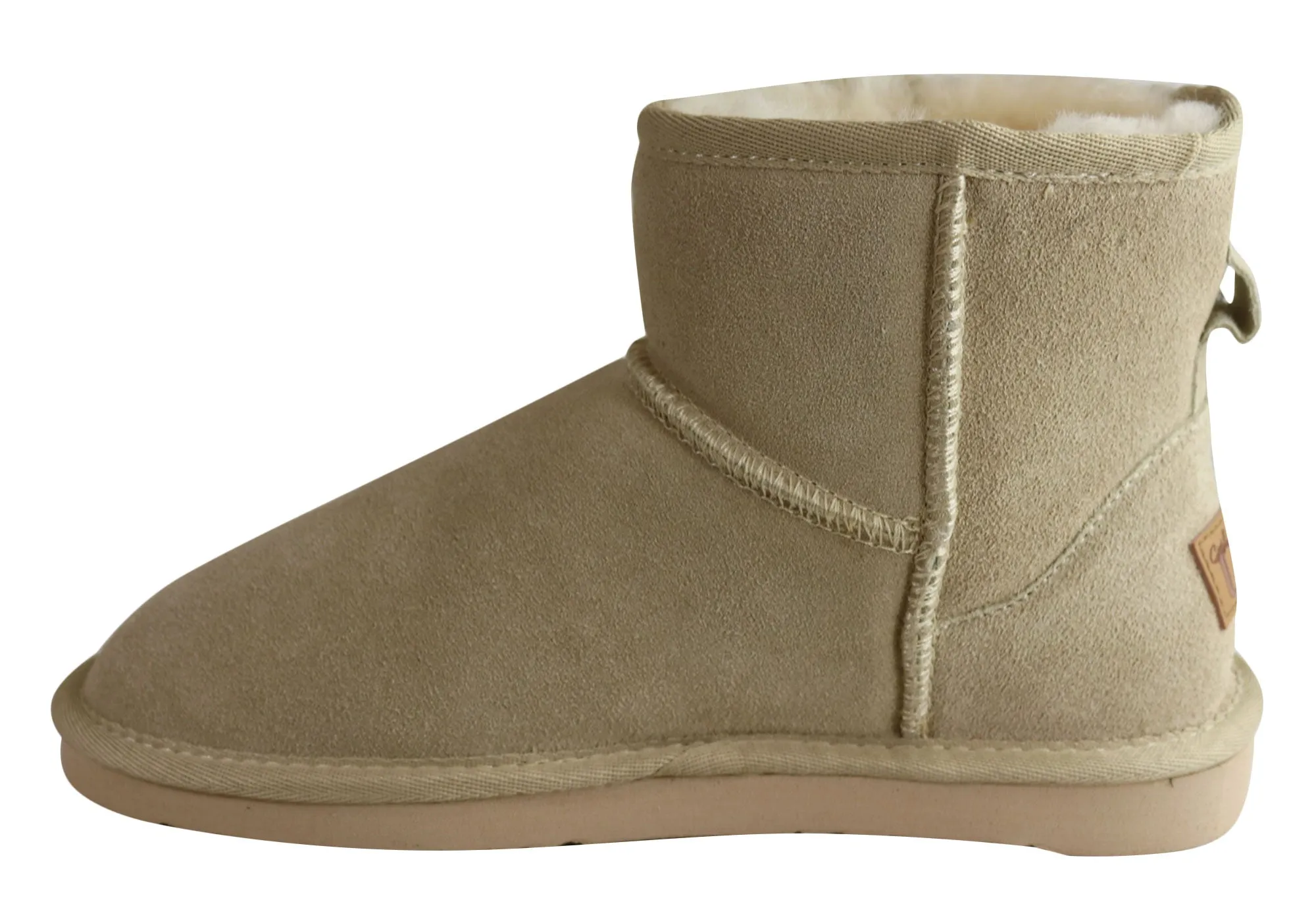 Grosby Jillaroo Ugg Damen Warme Komfortstiefel mit Schaffellfutter Grosby Schuhe
