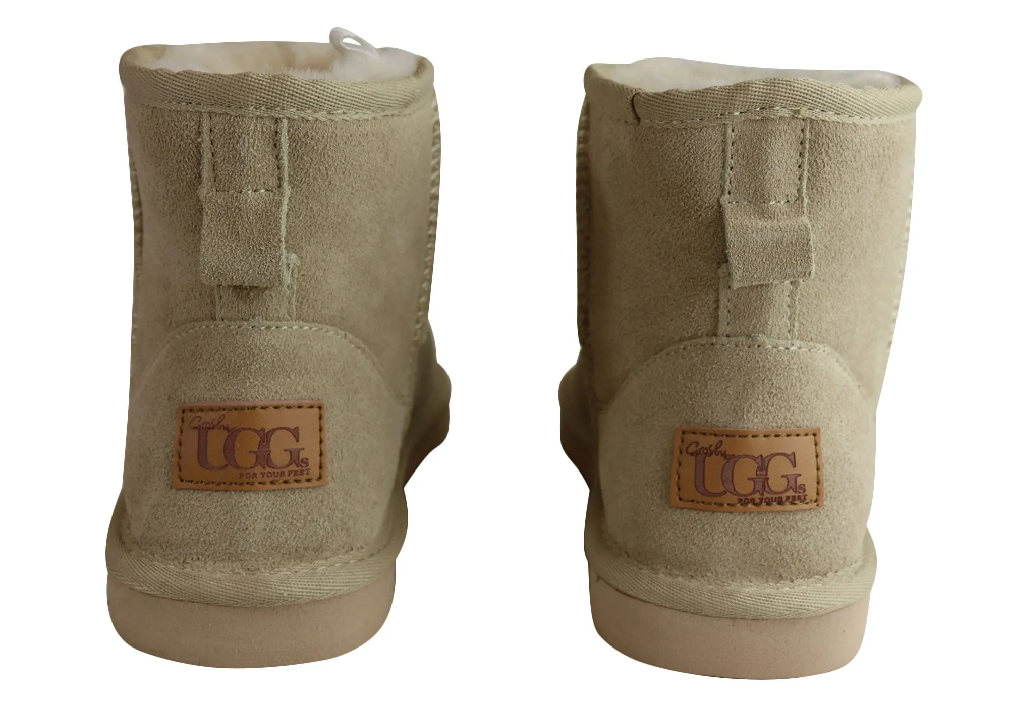 Grosby Jillaroo Ugg Damen Warme Komfortstiefel mit Schaffellfutter Grosby Schuhe