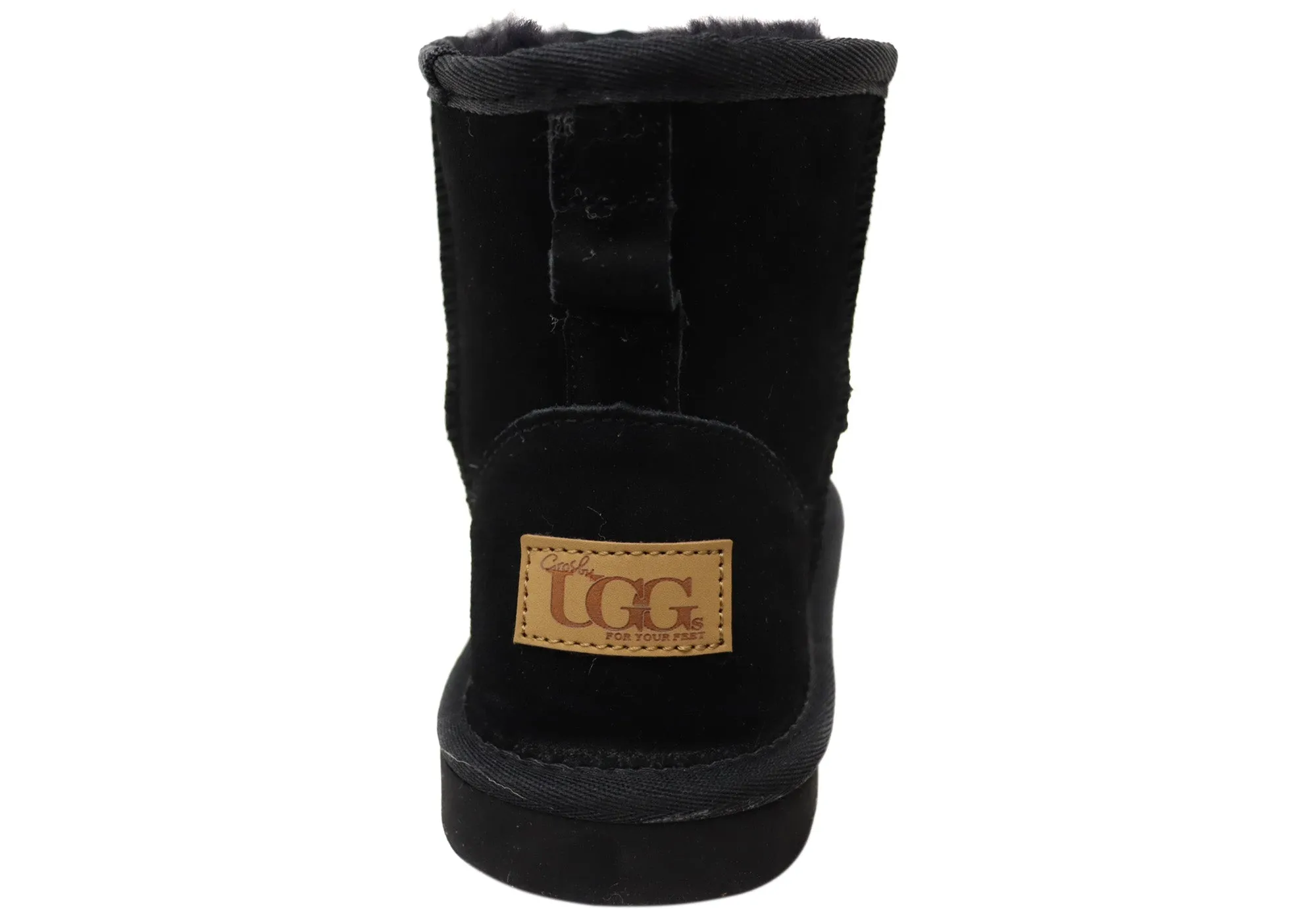 Grosby Jillaroo Ugg Damen Warme Komfortstiefel mit Schaffellfutter Grosby Schuhe