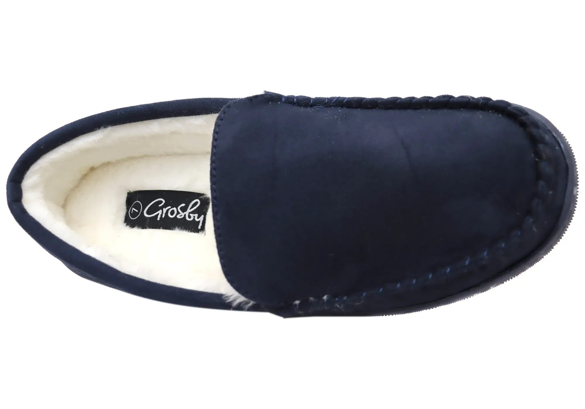 Grosby Mac Herren Hausschuhe Bequeme Indoor Pantoffeln Grosby Schuhe
