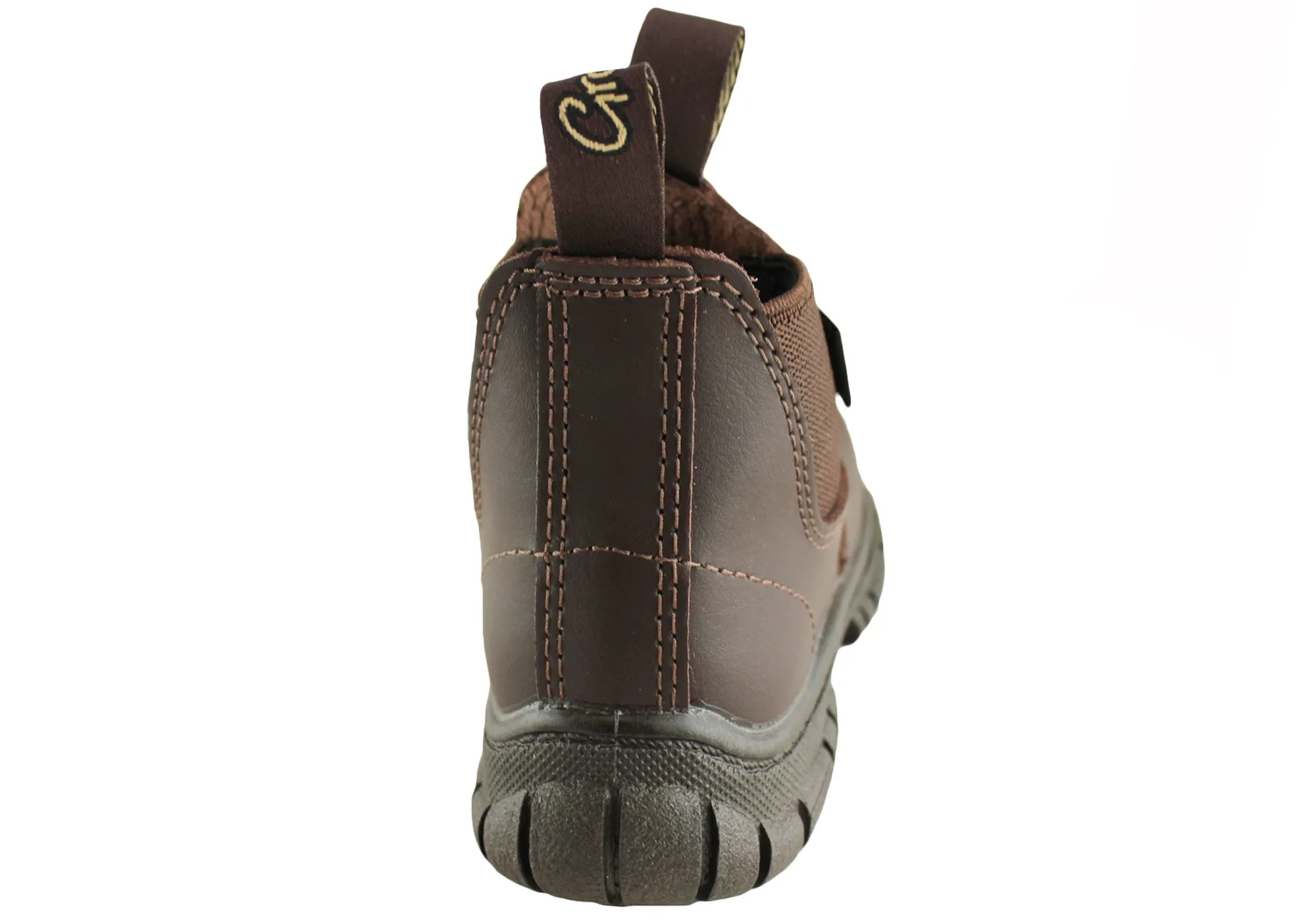 Grosby Ranch Baby Kleinkinder Kinder Leder Stiefel zum Reinziehen Grosby Schuhe