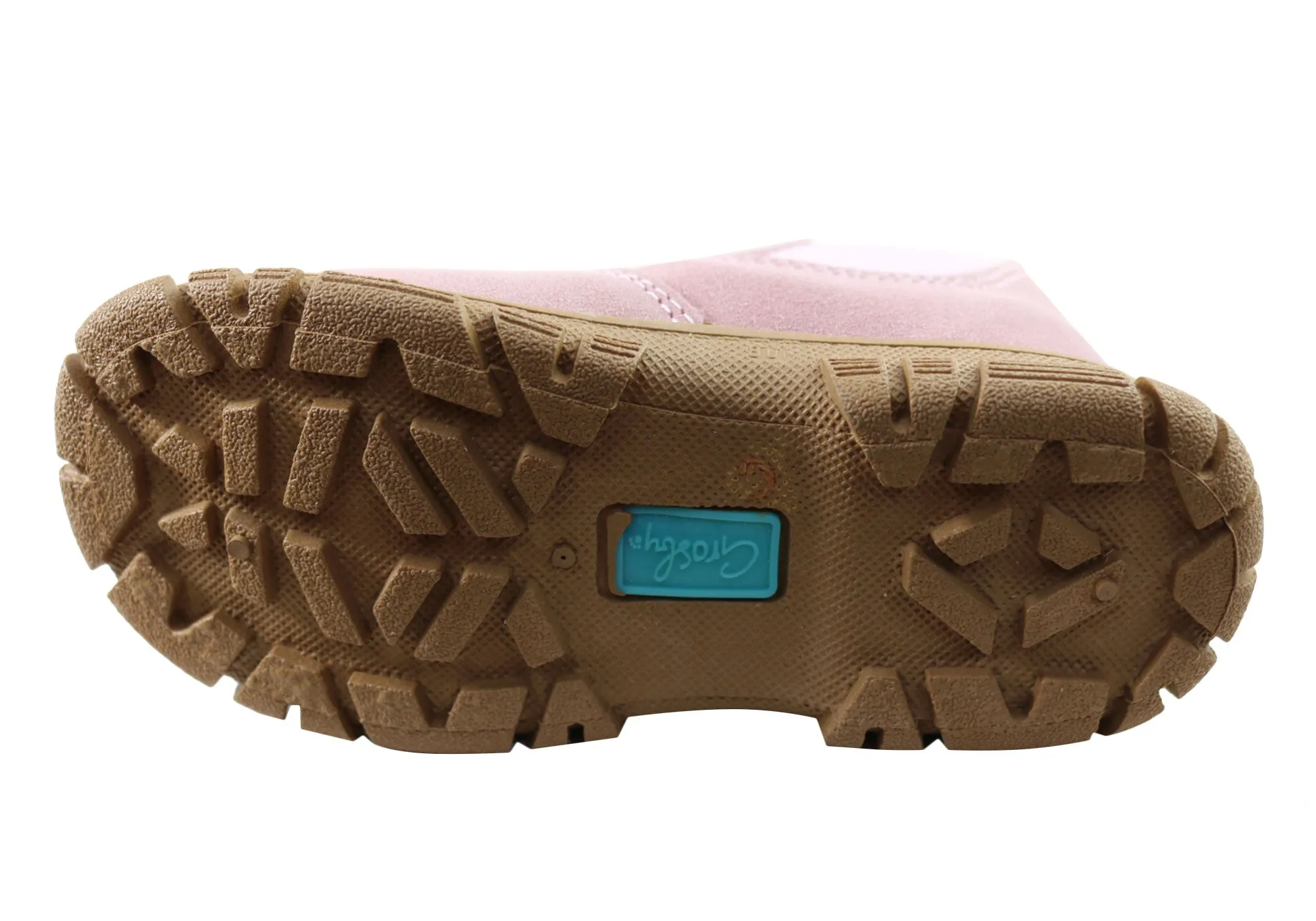 Grosby Ranch Baby Kleinkinder Kinder Leder Stiefel zum Reinziehen Grosby Schuhe