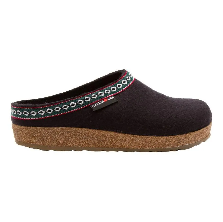 Haflinger Damen GZ 15 Schwarze Wolle