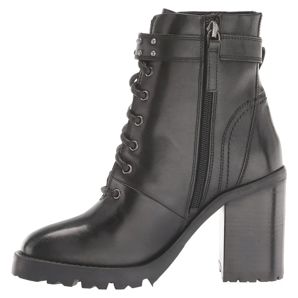 Harley Davidson Adina Vollnarbenleder Blockabsatz Damen Reitstiefel