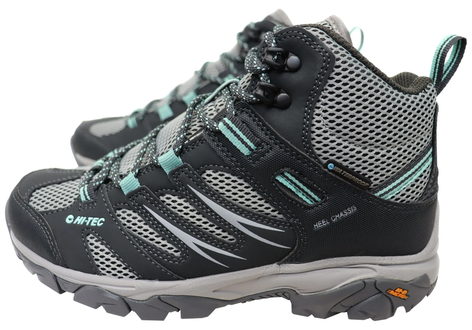 Hi Tec Damen Tarantula Mid wasserdichte bequeme Wanderstiefel Hi Tec Schuhe