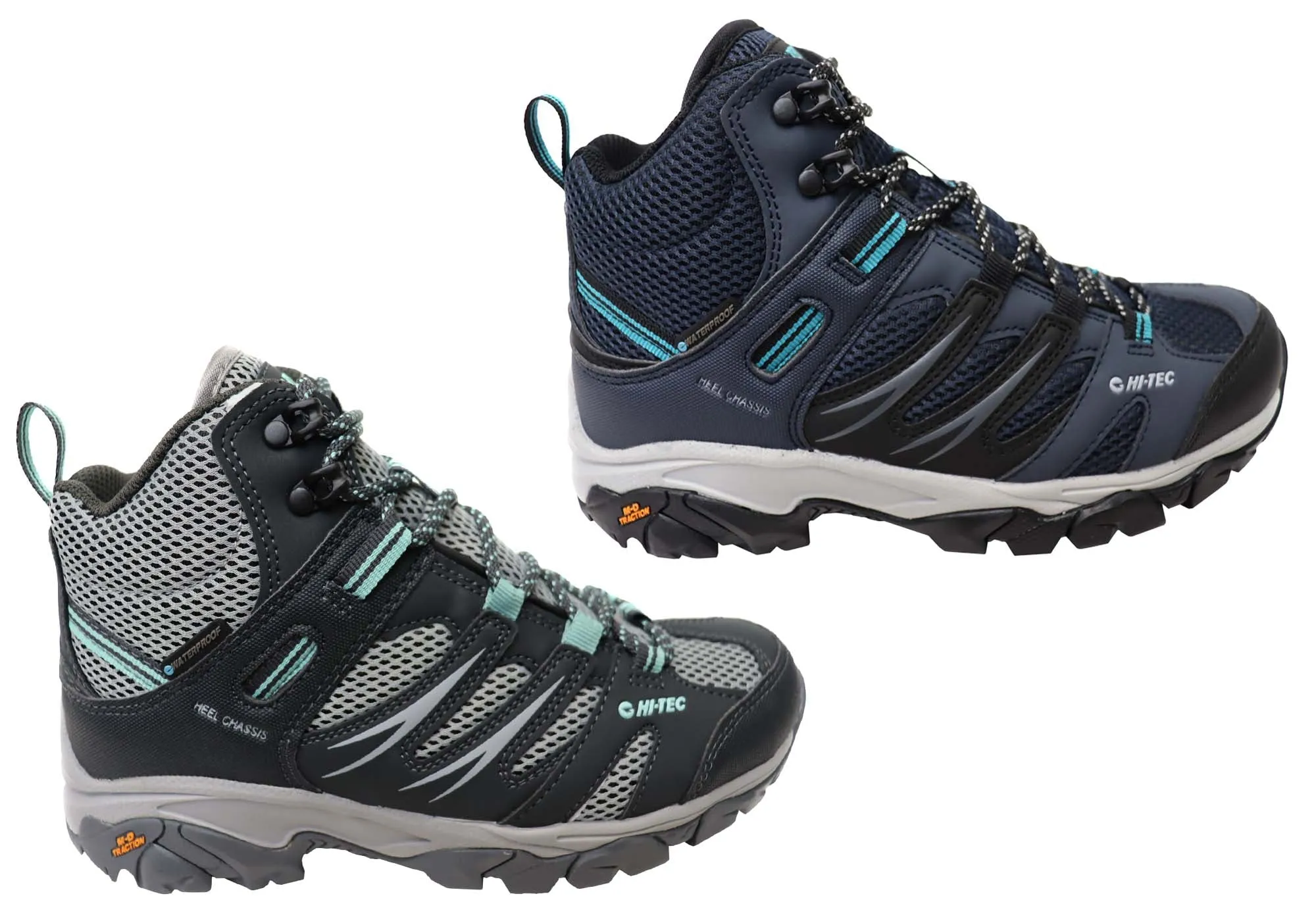 Hi Tec Damen Tarantula Mid wasserdichte bequeme Wanderstiefel Hi Tec Schuhe