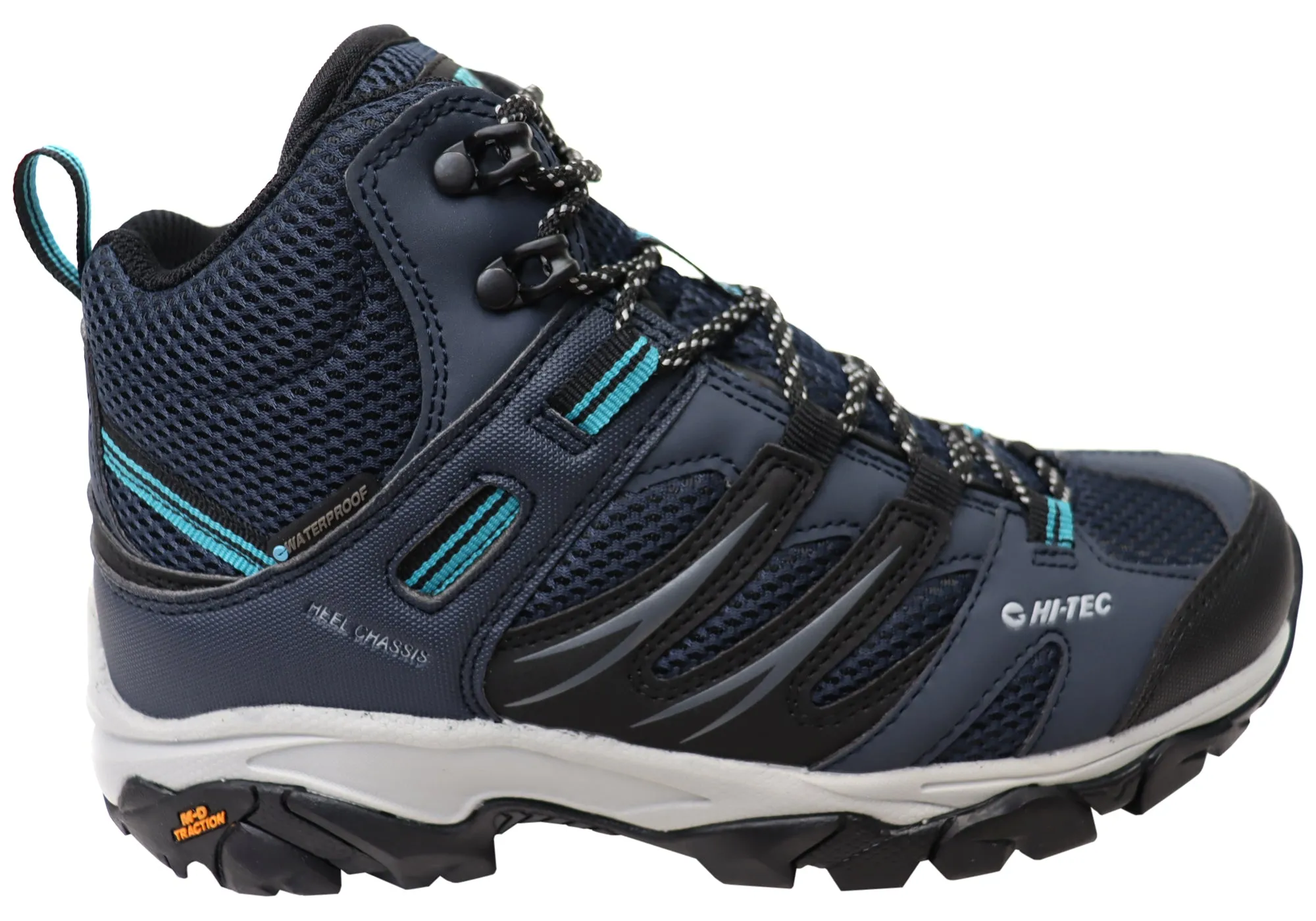 Hi Tec Damen Tarantula Mid wasserdichte bequeme Wanderstiefel Hi Tec Schuhe