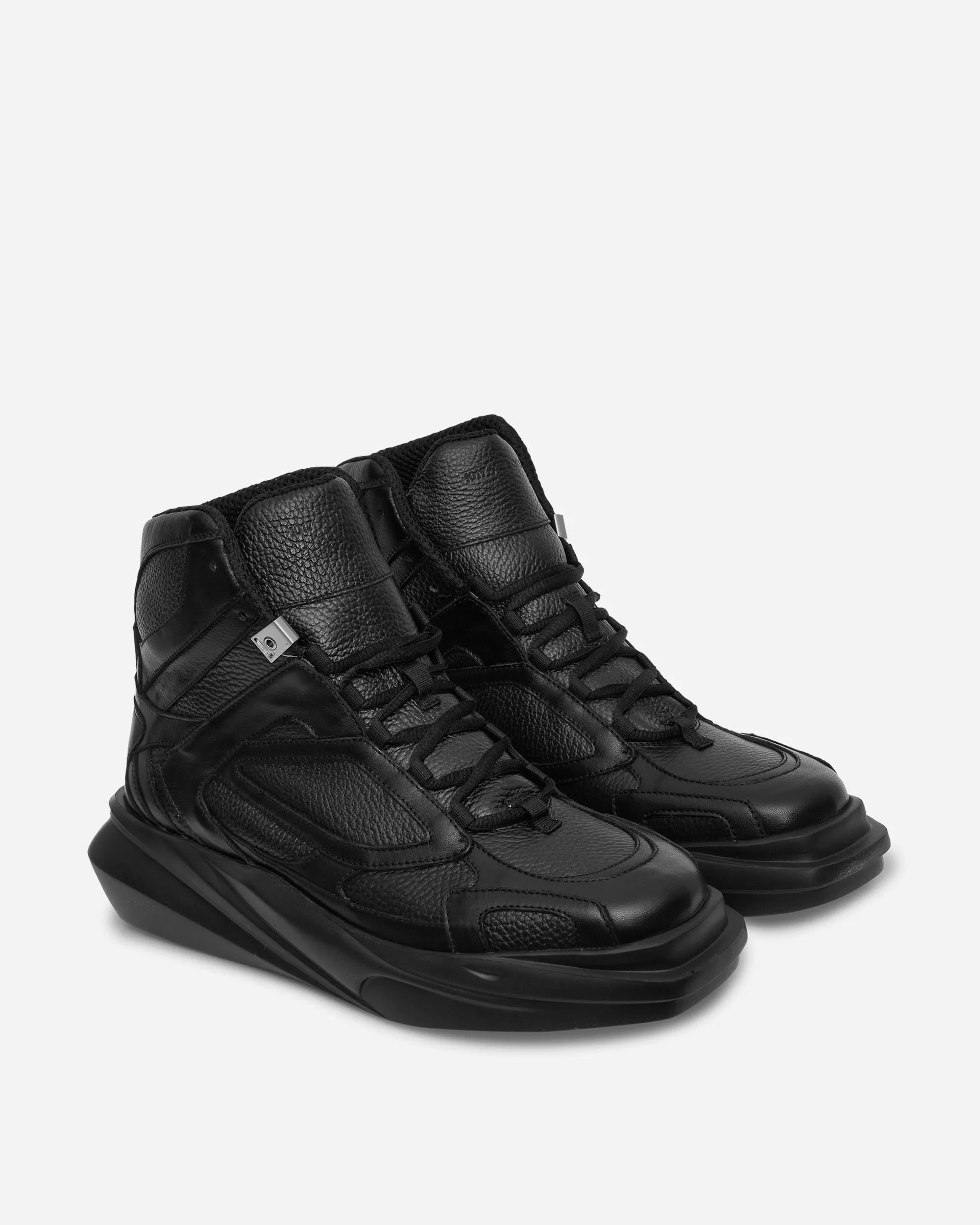 High Top Mono Wander-Sneakers Schwarz