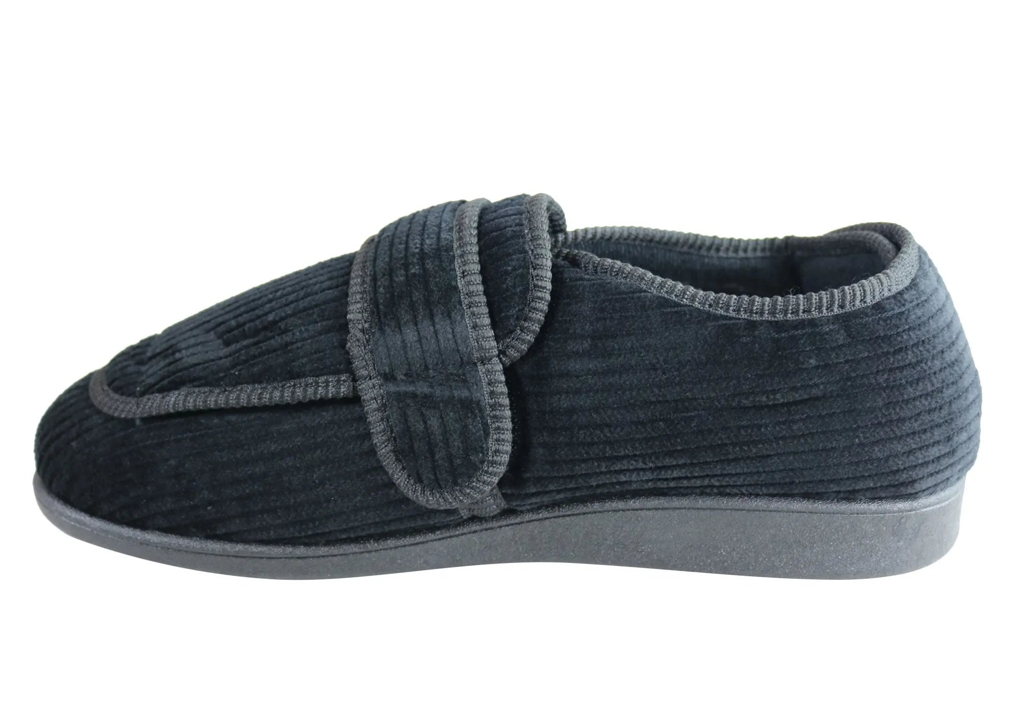 Homyped Herren Arnold 2 Sandalen mit verstellbaren Riemen, extra extra breit