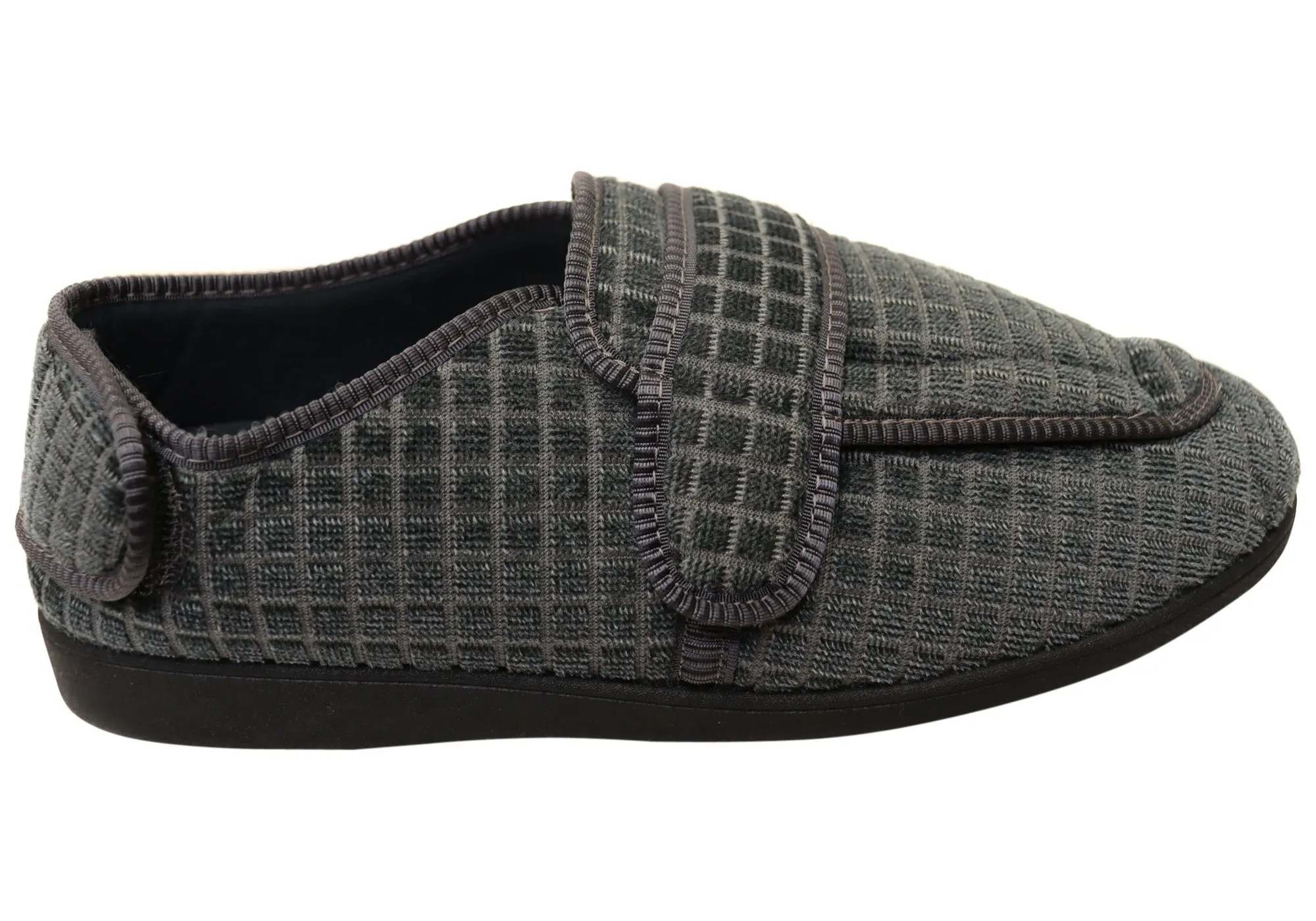 Homyped Herren Arnold 2 Extra Extra Weite Pantoffeln Homyped Schuhe